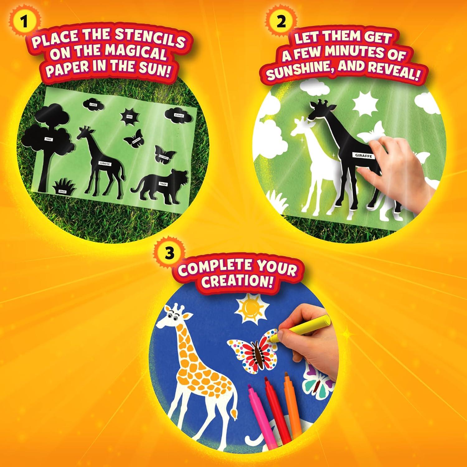 Kit de Manualidades en Papel Skillmatics - Arte Mágico Revelador