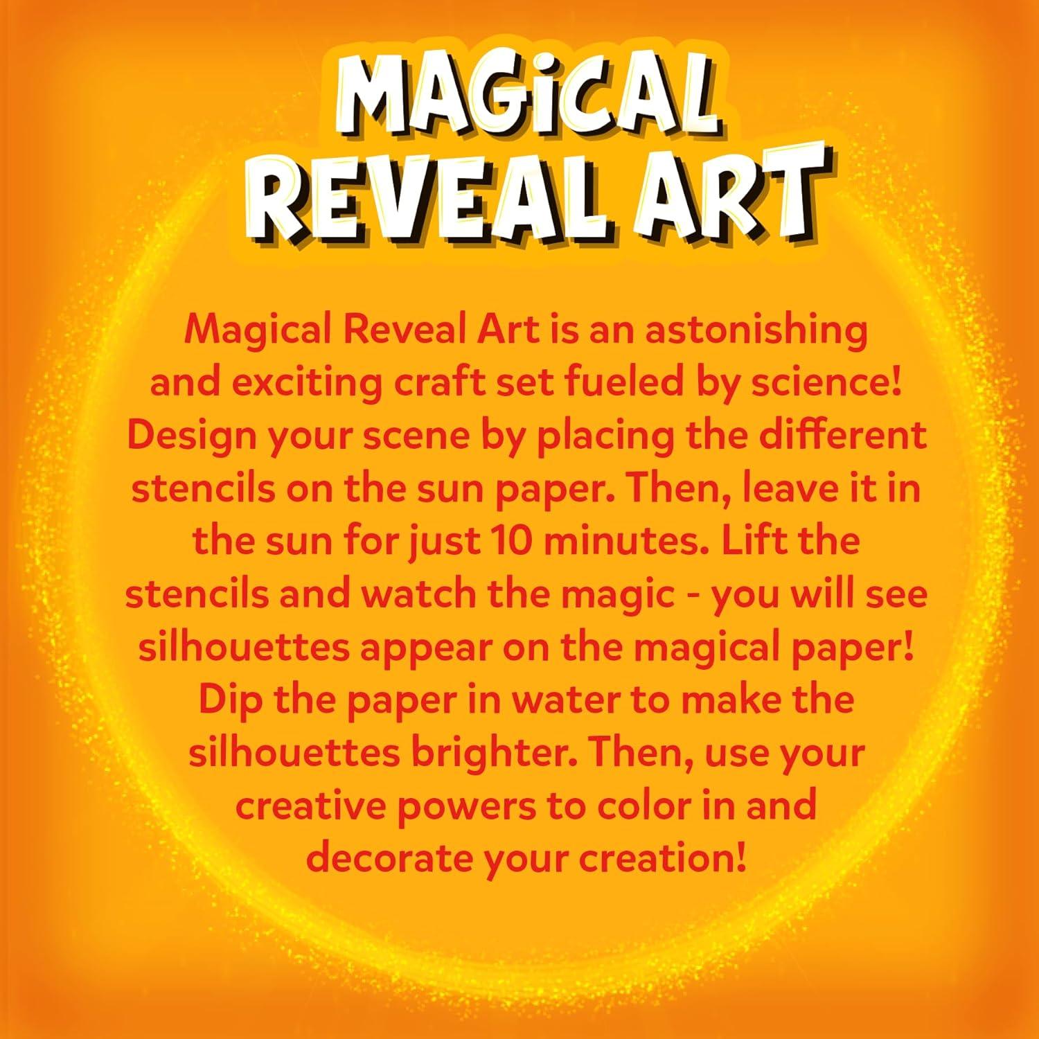 Kit de Manualidades en Papel Skillmatics - Arte Mágico Revelador