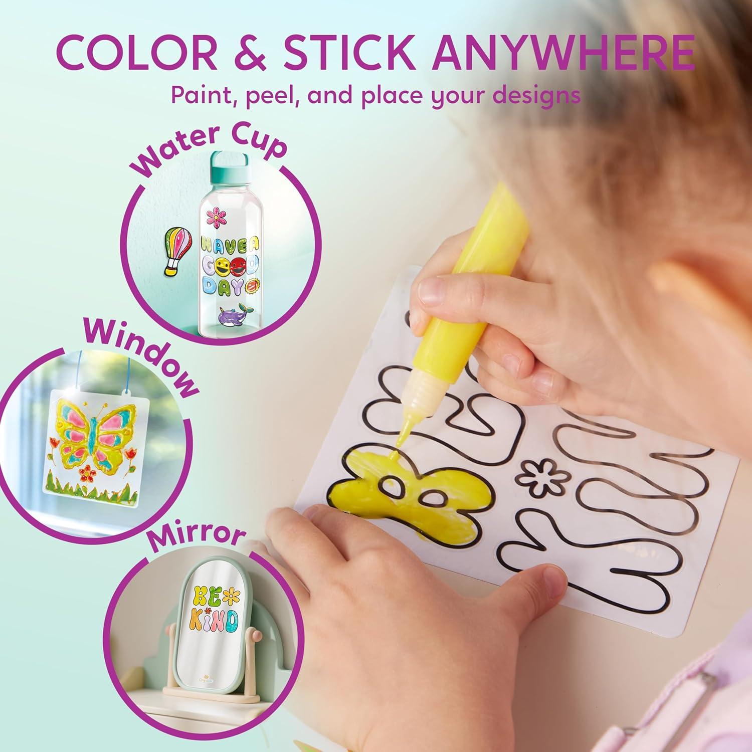 Klever Kits Gel Art Kit Unicornio para Niños 6-8 Años