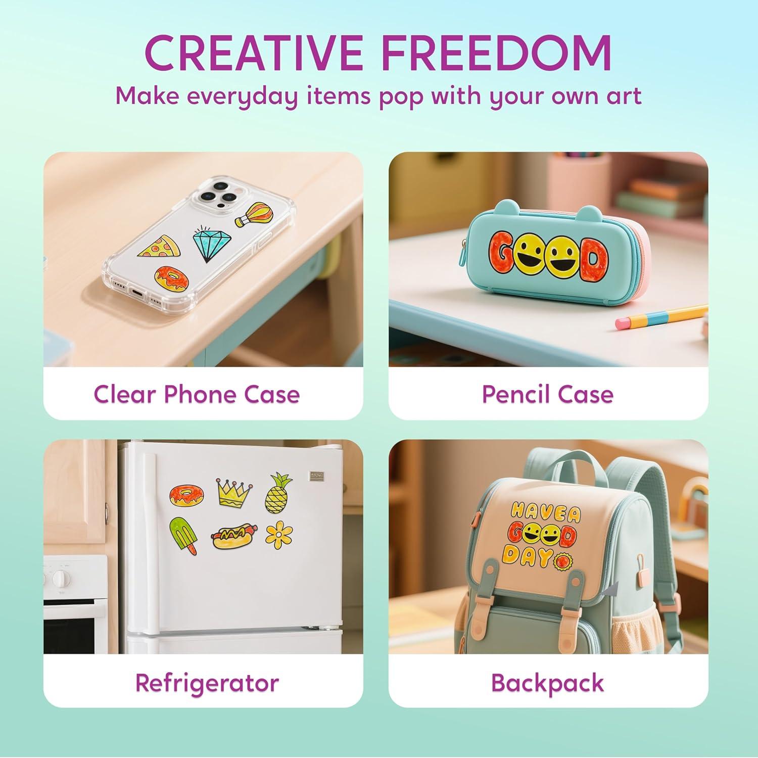 Klever Kits Gel Art Kit Unicornio para Niños 6-8 Años