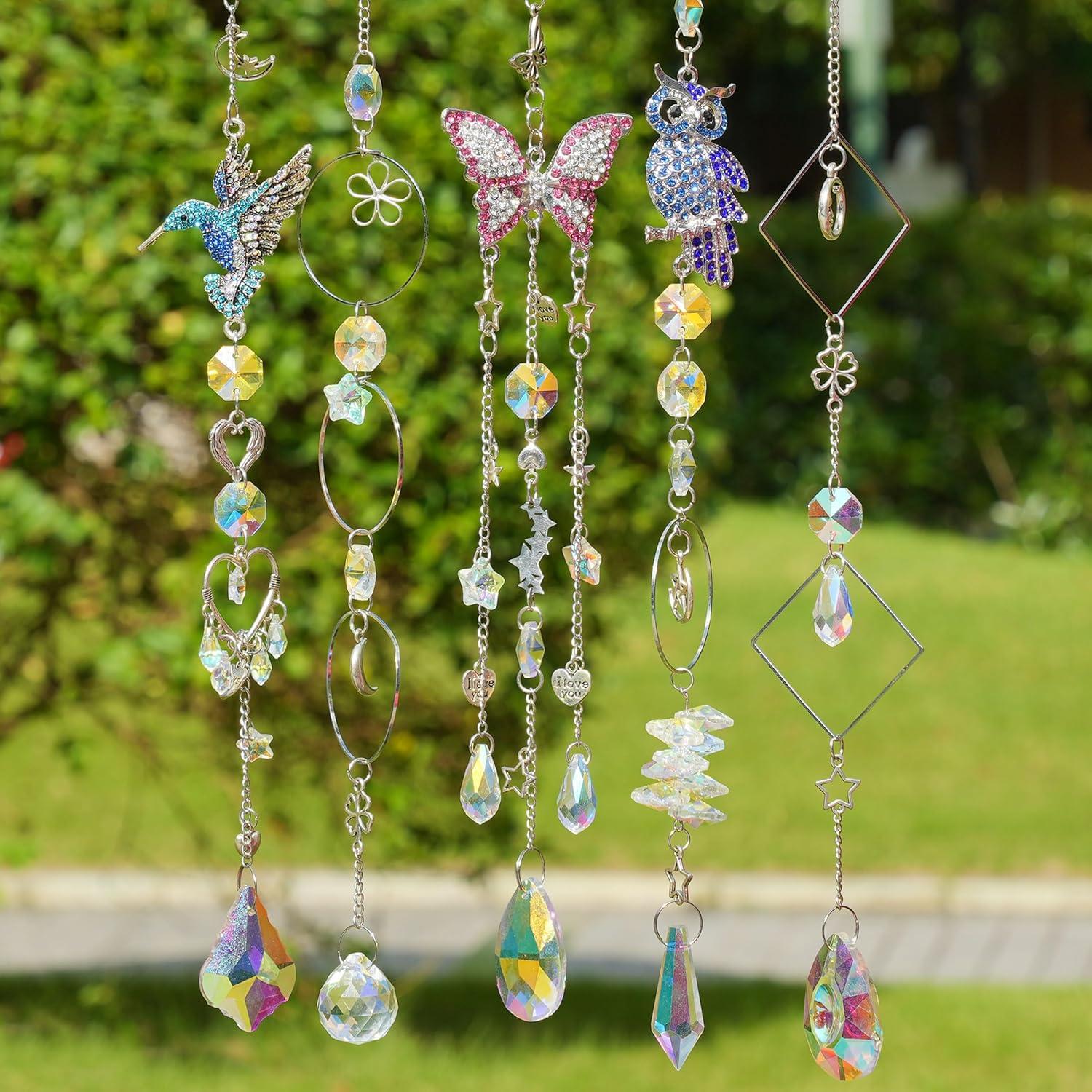 Kit de Atrapa Rayos DIY YUJINGXUAN con Cristales y Accesorios