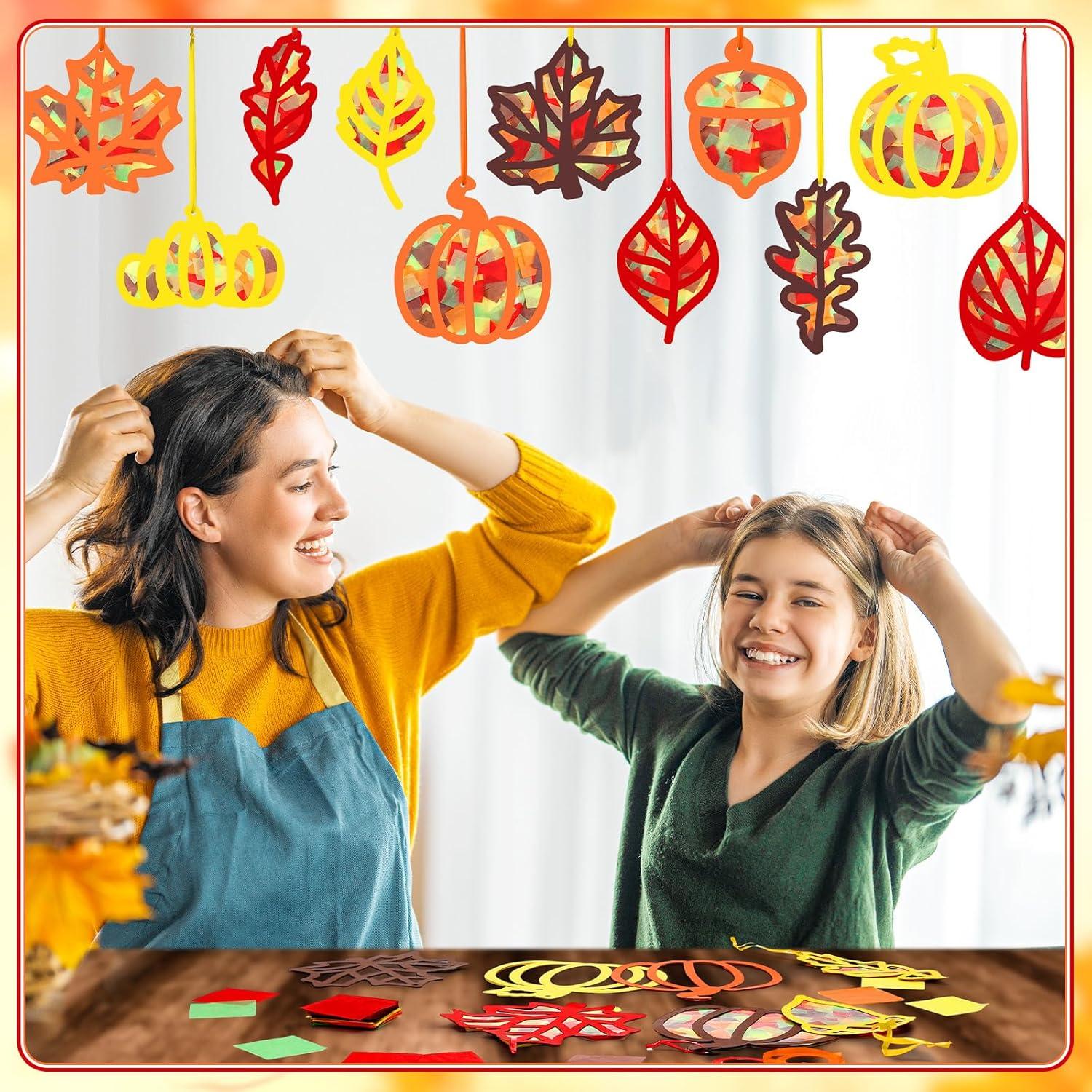 Marsui 36 Juegos de Manualidades de Papel Otoño DIY