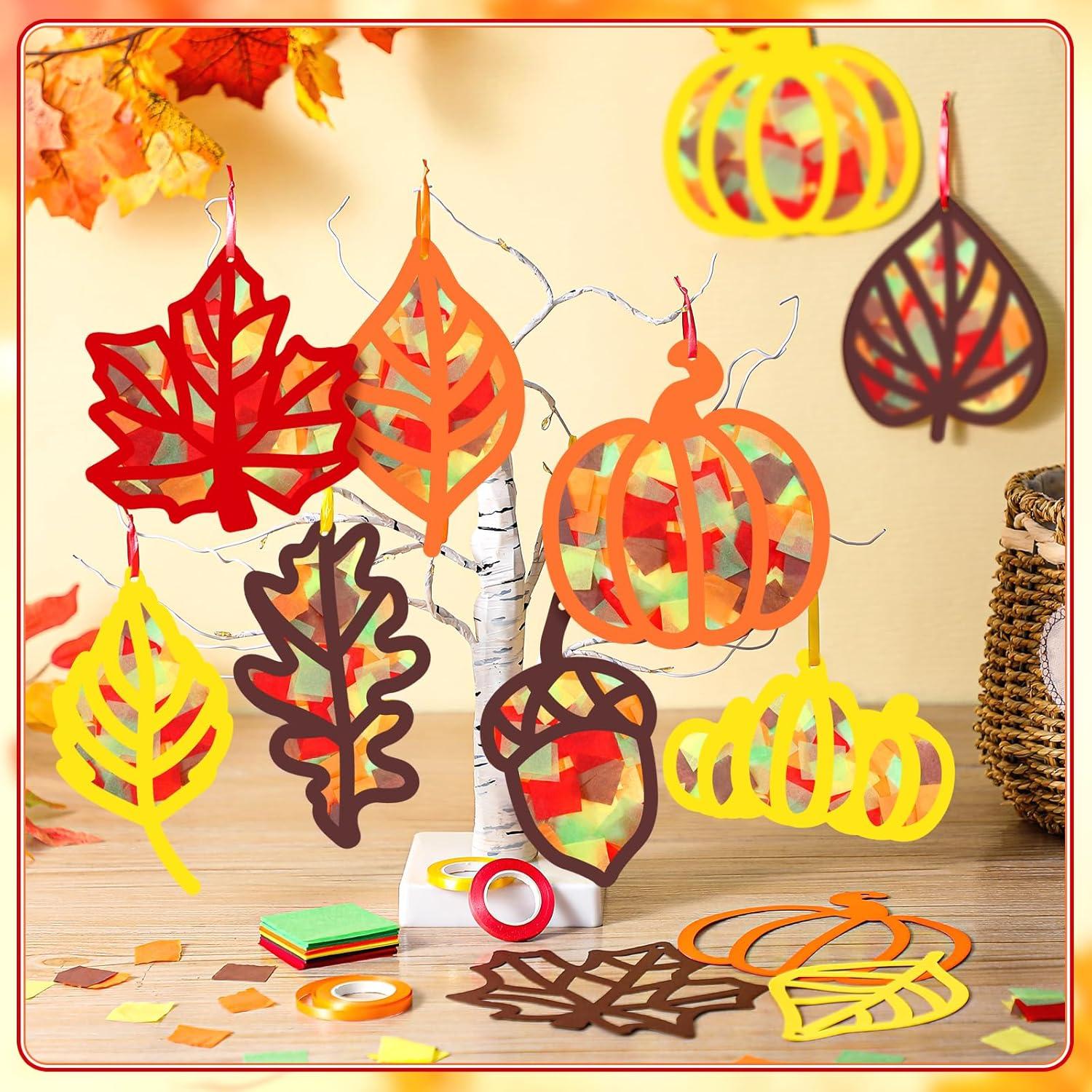 Marsui 36 Juegos de Manualidades de Papel Otoño DIY