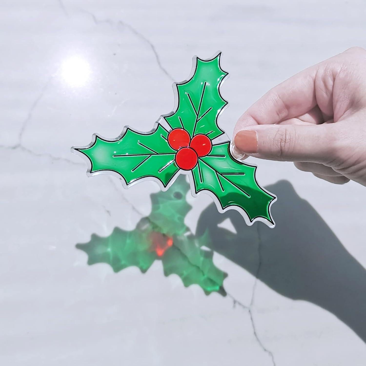 Kit de Manualidades Navideñas Winlyn - 24 Suncatchers DIY