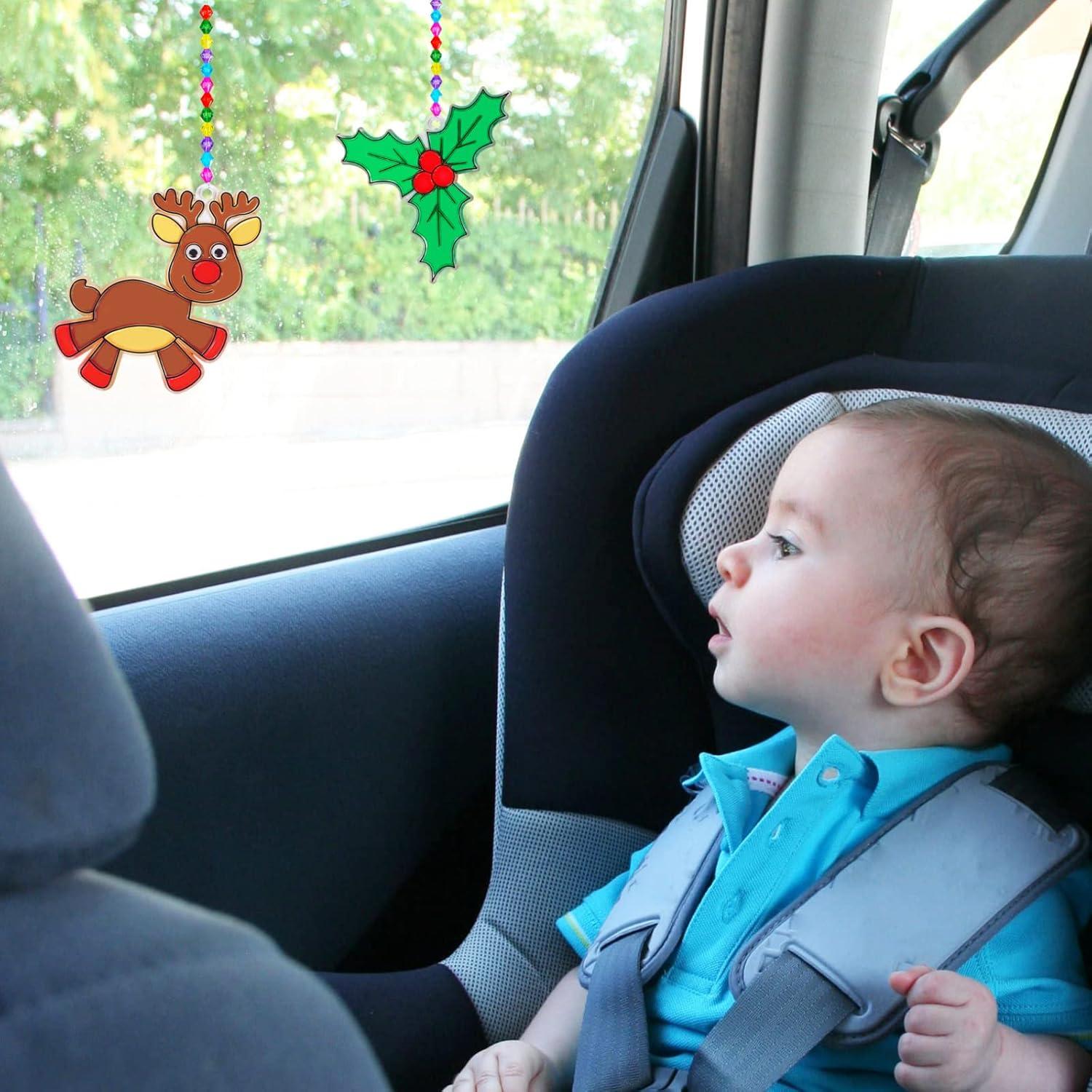 Kit de Manualidades Navideñas Winlyn - 24 Suncatchers DIY