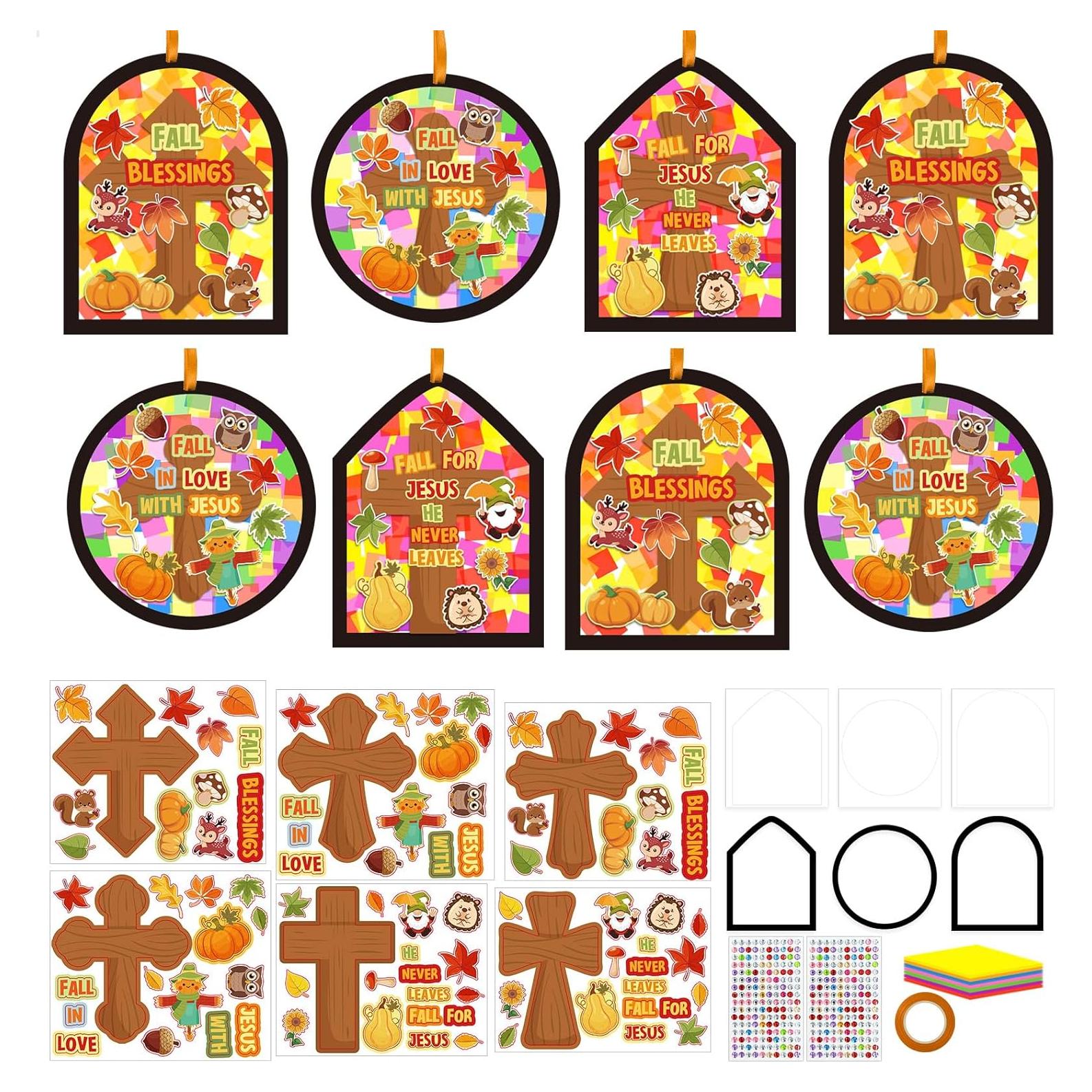 Kit de Manualidades Religiosas Otoño Cinrobiye 24 Piezas