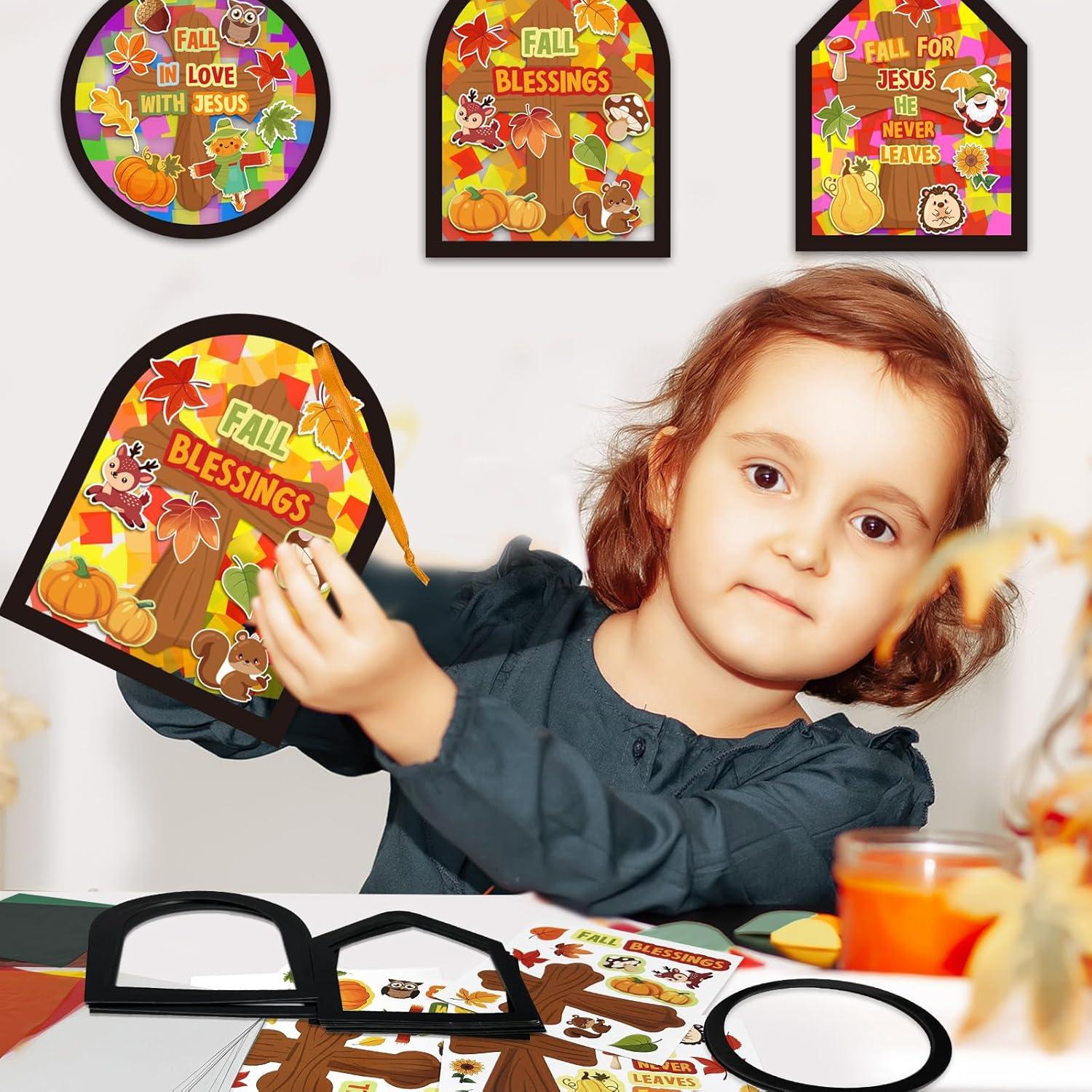 Kit de Manualidades Religiosas Otoño Cinrobiye 24 Piezas