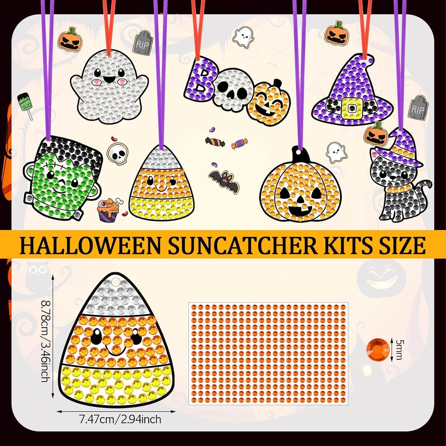 36 Kits de Suncatcher de Halloween Gersoniel - Manualidades DIY