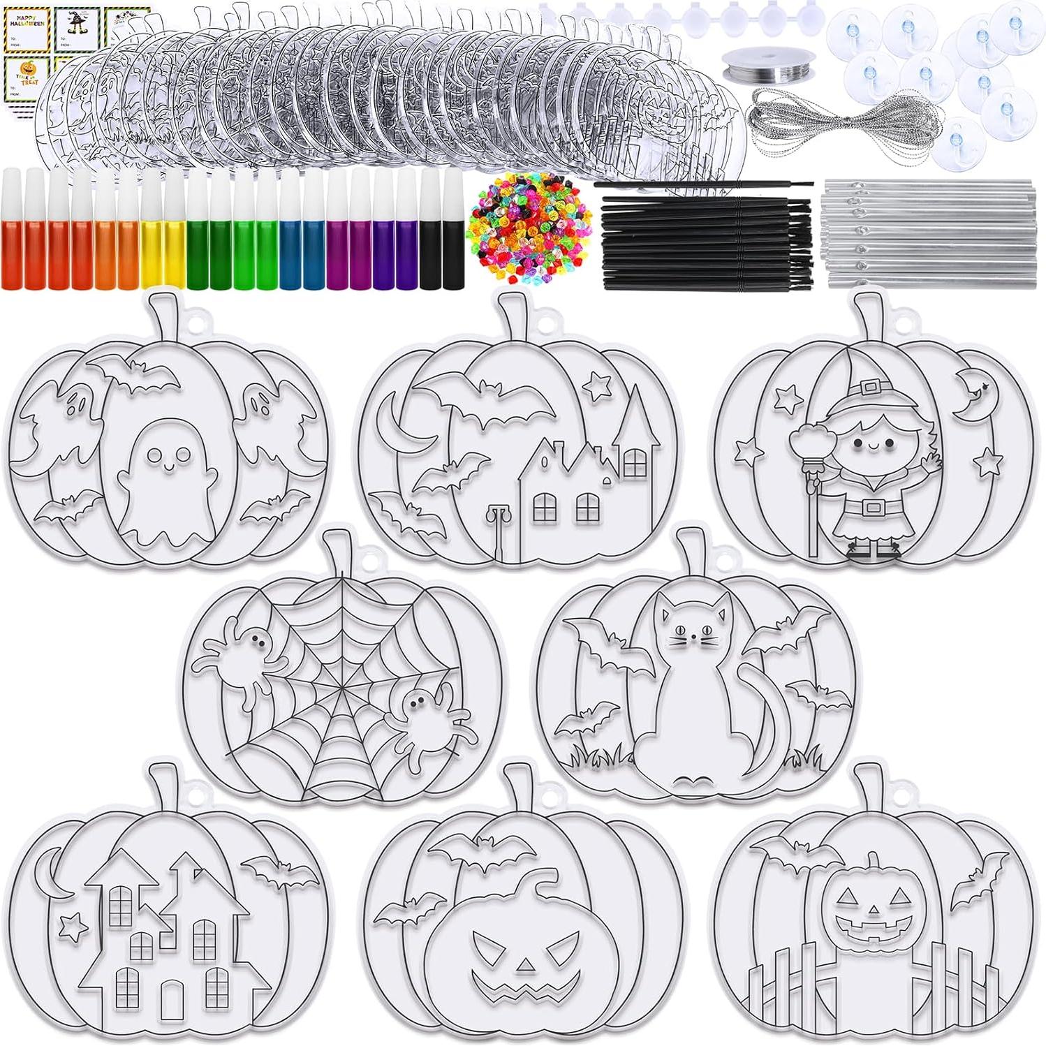 Kits de Manualidades Halloween Winlyn 24 Sets Atrapa Rayos