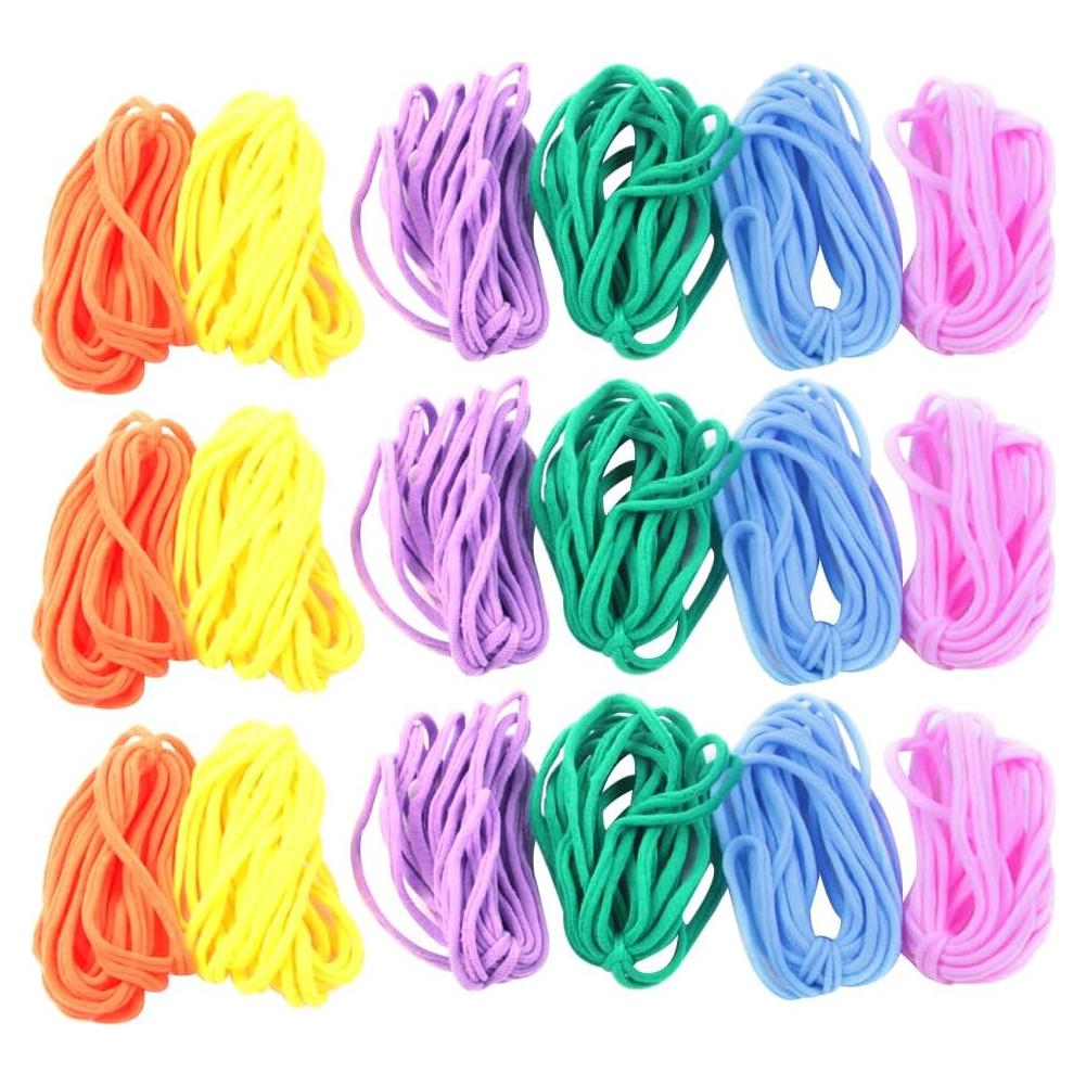 Kit de Tejer Potholder EXCEART 288 Pcs Nylon Multicolor