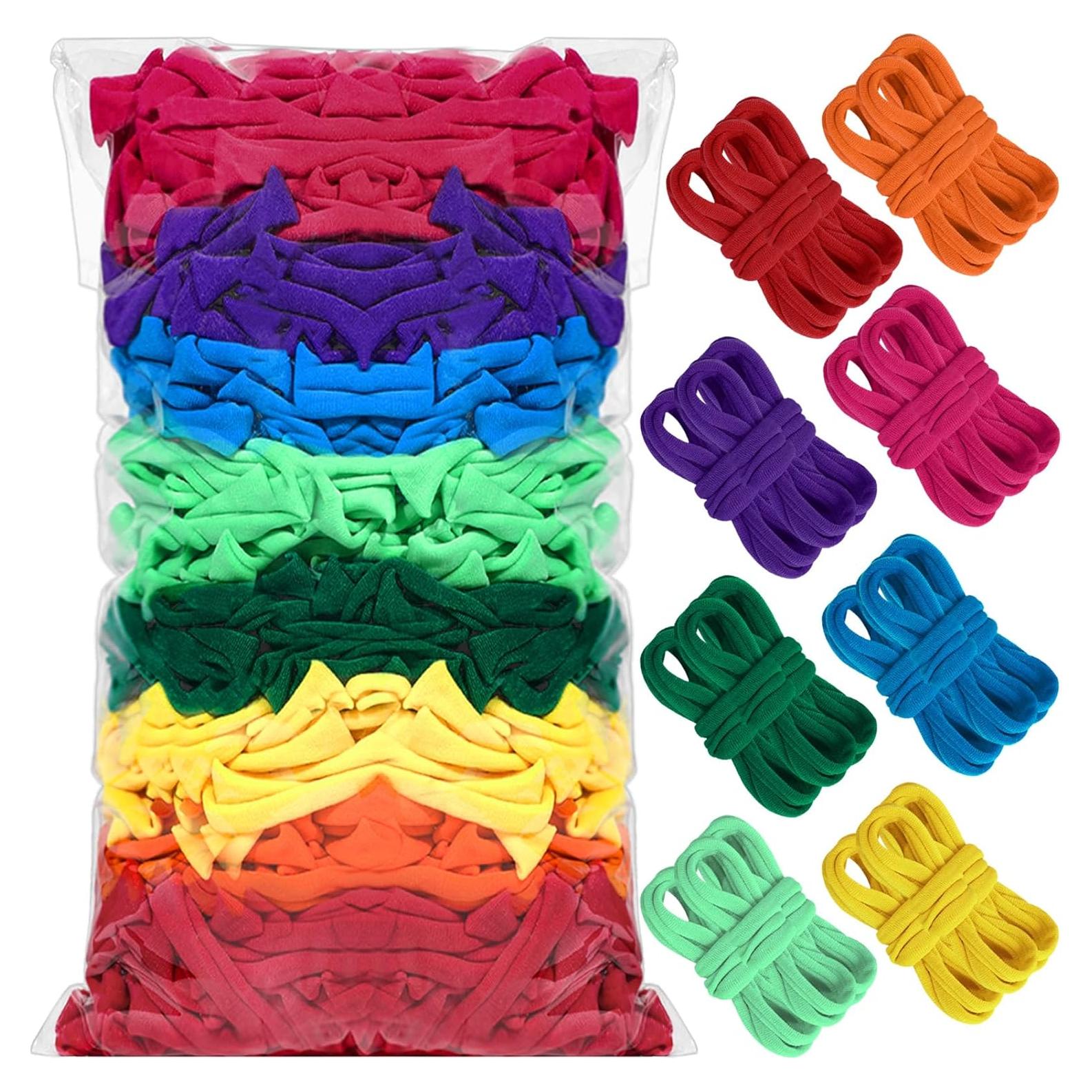 Kit de Manualidades ZOIIWA 600 Piezas Bucles de Telar Multicolor