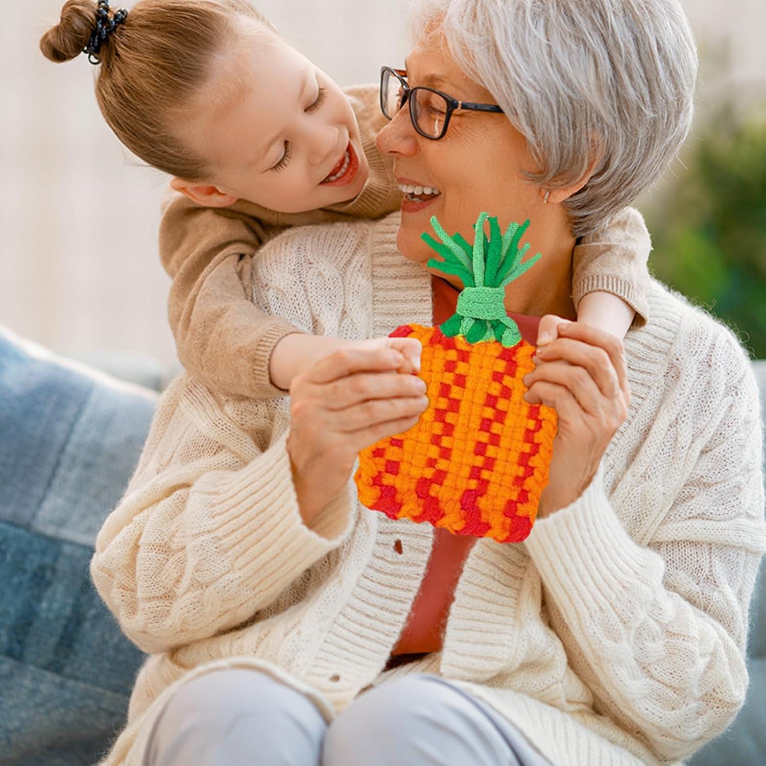 Kit de Manualidades ZOIIWA 600 Piezas Bucles de Telar Multicolor