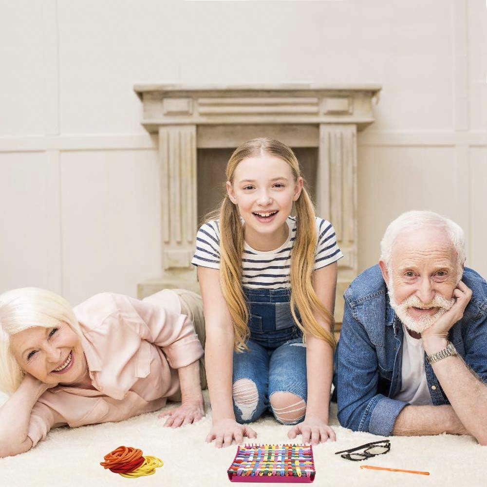 Bucles de Tejido KINMAD 192 Piezas Algodón 11 cm Multicolor