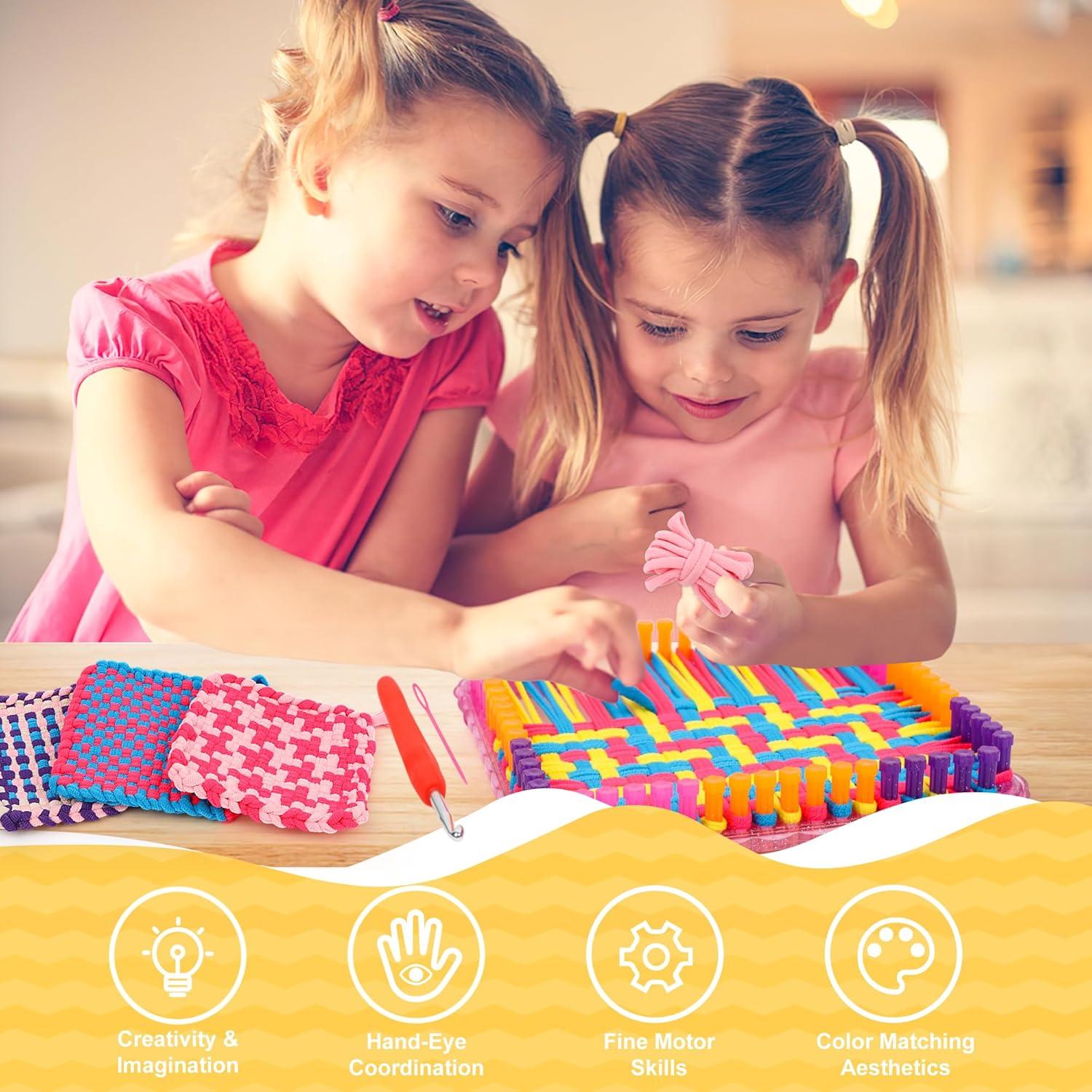 Kit de Telar de Tejer ZMMB para Niños y Adultos - Manualidades Creativas