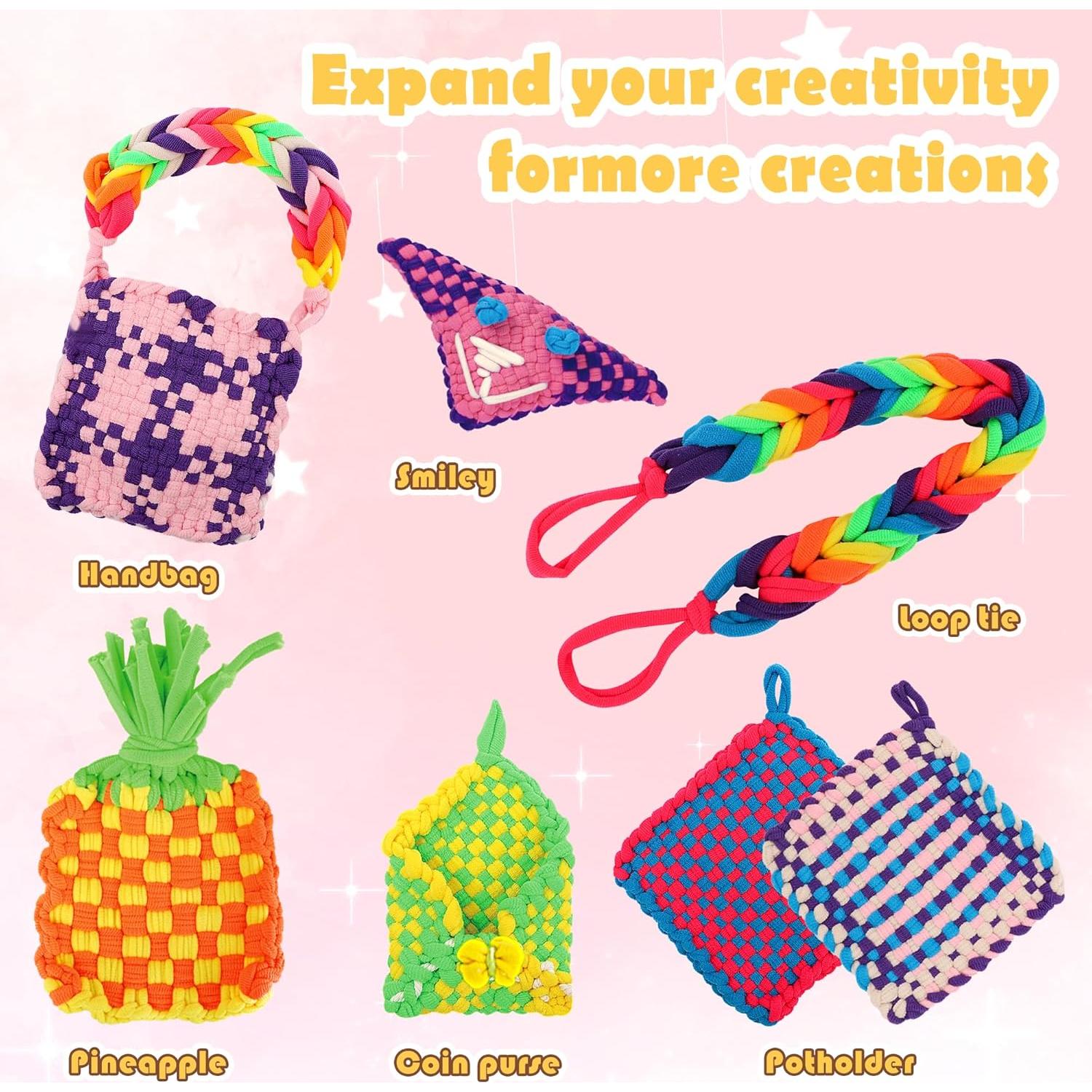 Kit de Telar de Tejer ZMMB para Niños y Adultos - Manualidades Creativas