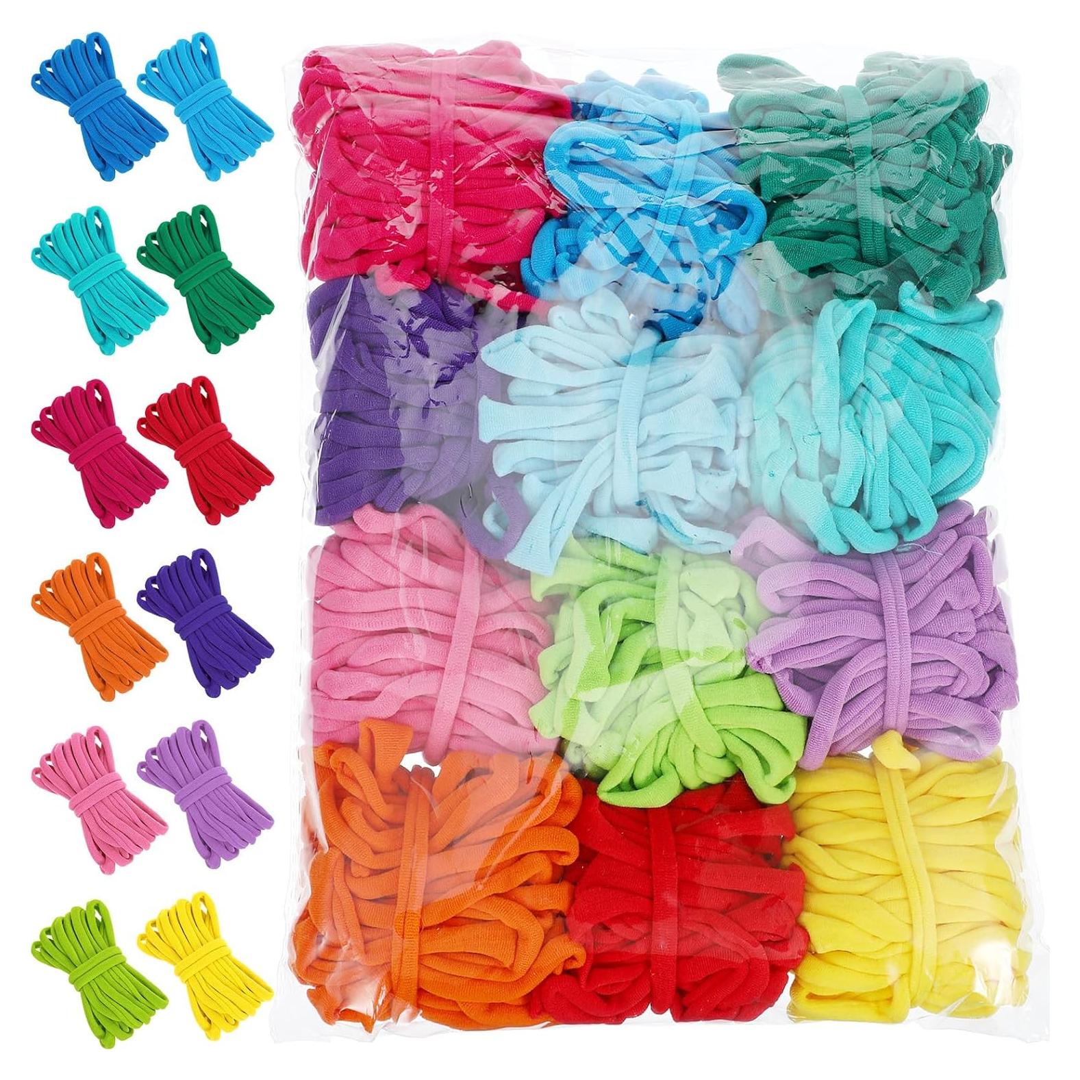 Kit de Bucles de Telar HOFURME 600 Pcs Colores Pastel DIY