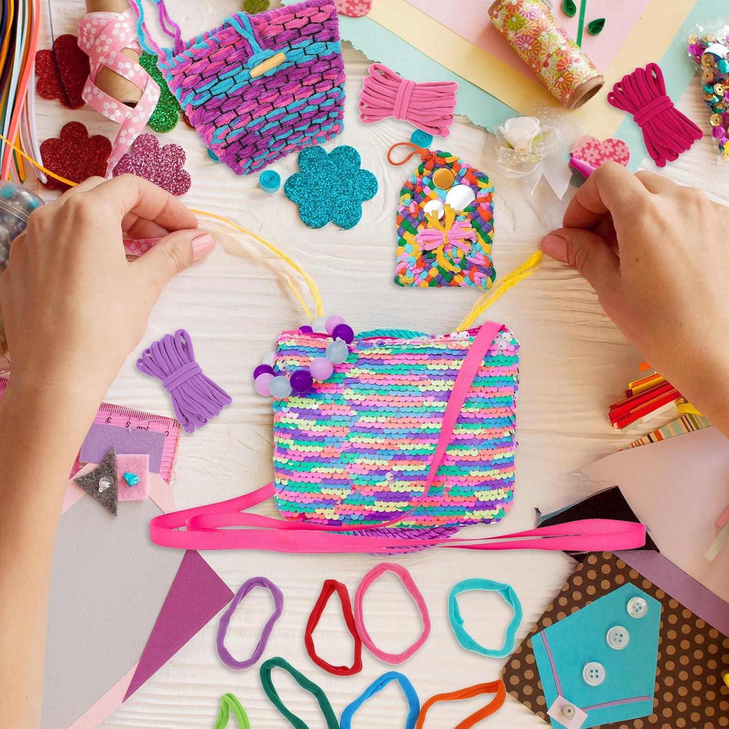 Kit de Bucles de Telar HOFURME 600 Pcs Colores Pastel DIY