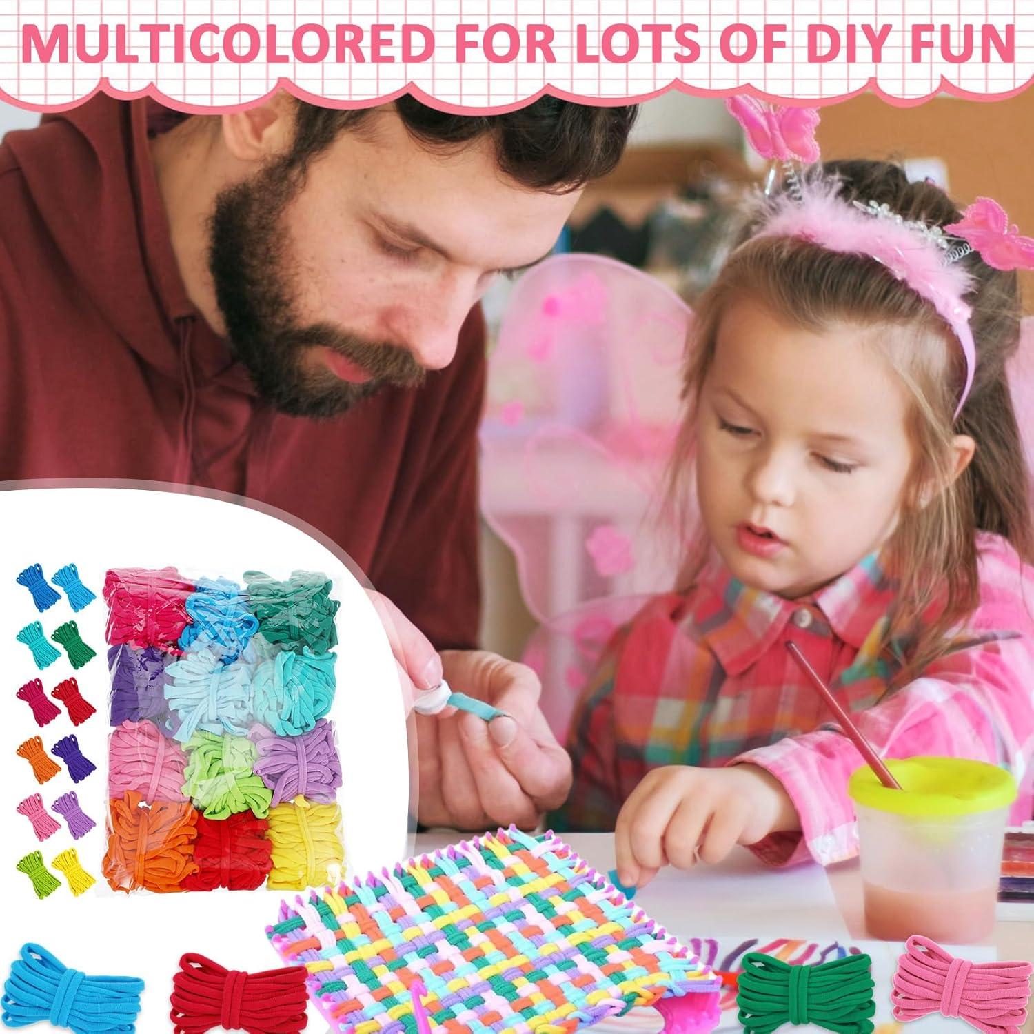 Kit de Bucles de Telar HOFURME 600 Pcs Colores Pastel DIY