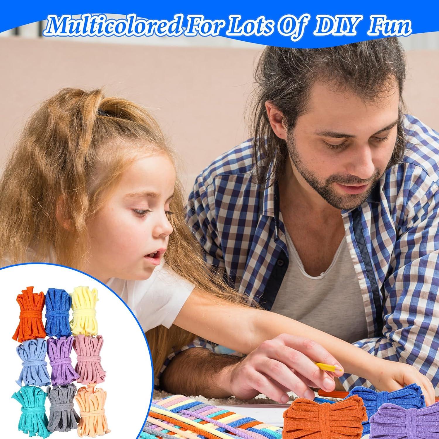 XLIUAX 180 Anillos de Telar de Poliester para Potholders