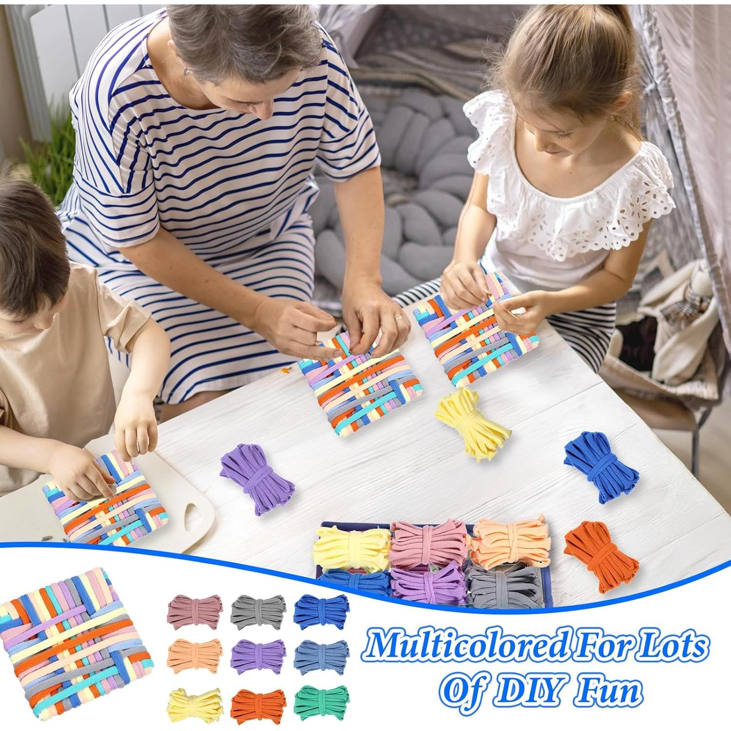 XLIUAX 180 Anillos de Telar de Poliester para Potholders