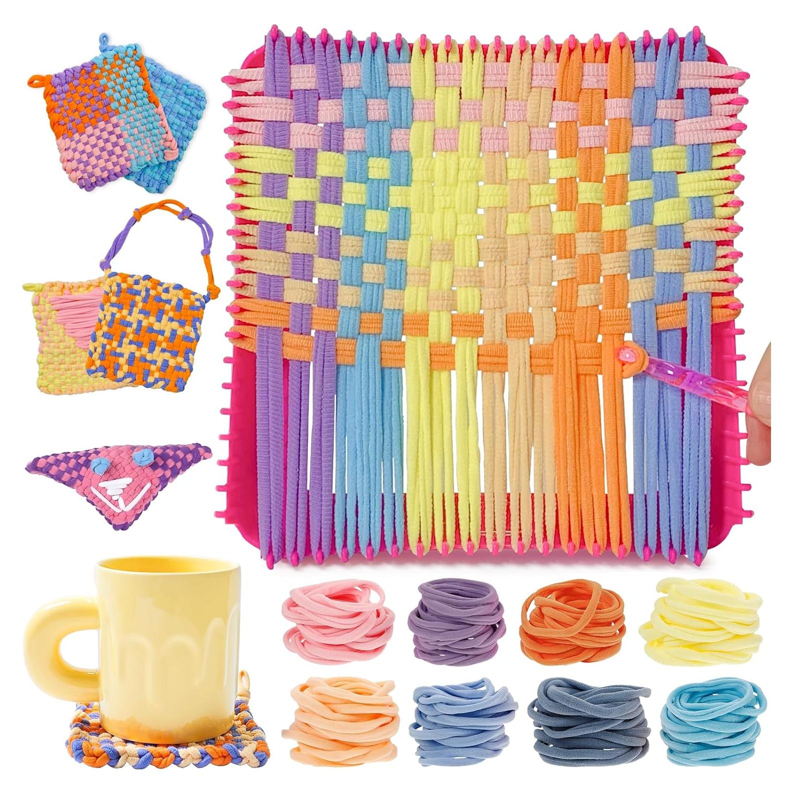 Kit de Telar para Tejer ZJEFUNS 17.78 cm con 240 Bucles