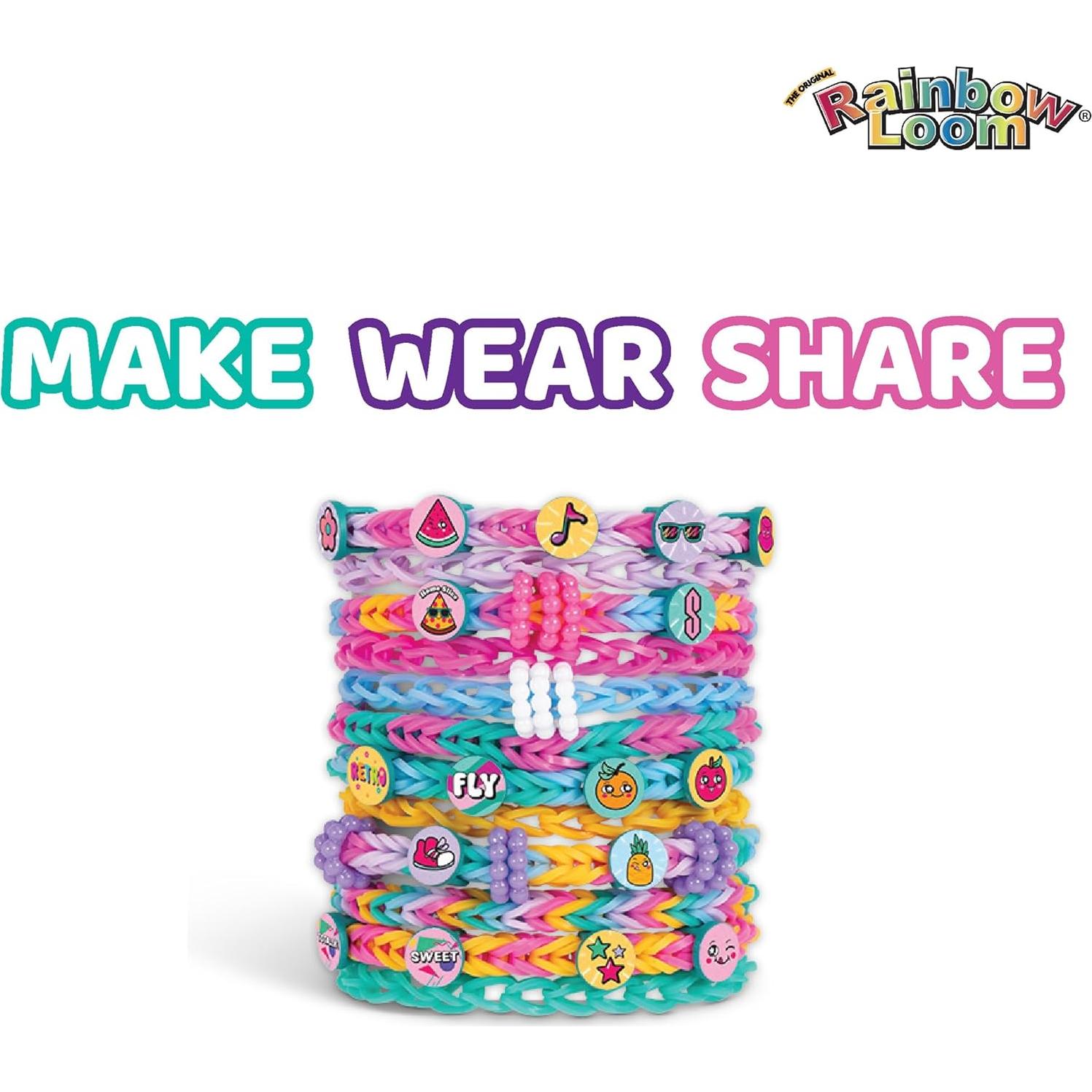 Kit de Manualidades Rainbow Loom AutoLoom Petit - 1000 Bandas