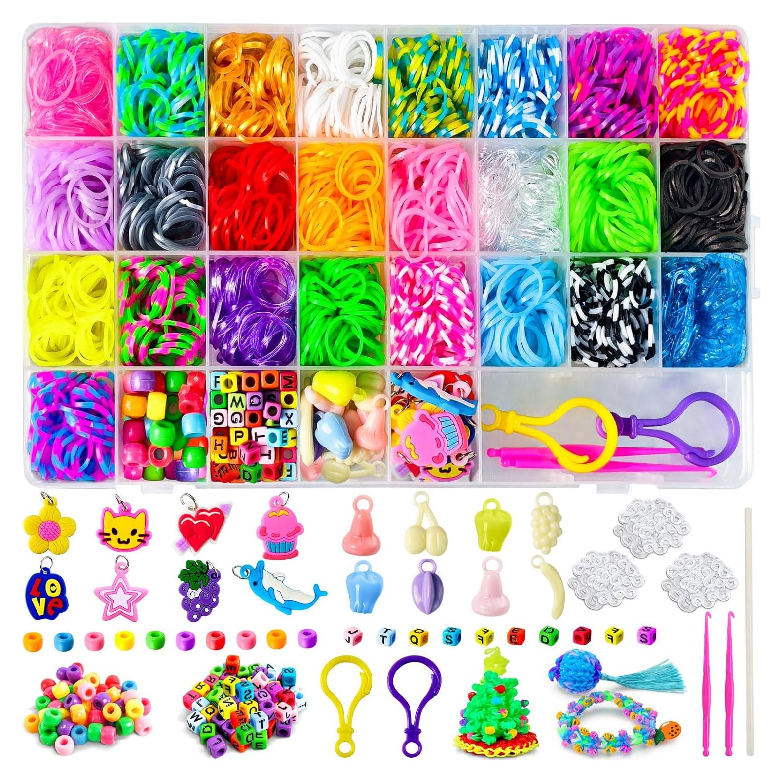 Kit de Recarga de Pulseras de Goma ROSHUKG 2500 Pcs