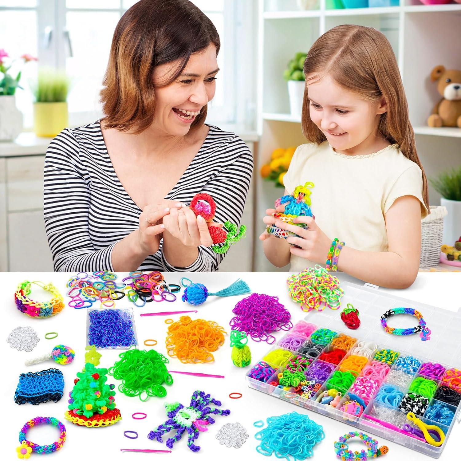 Kit de Recarga de Pulseras de Goma ROSHUKG 2500 Pcs