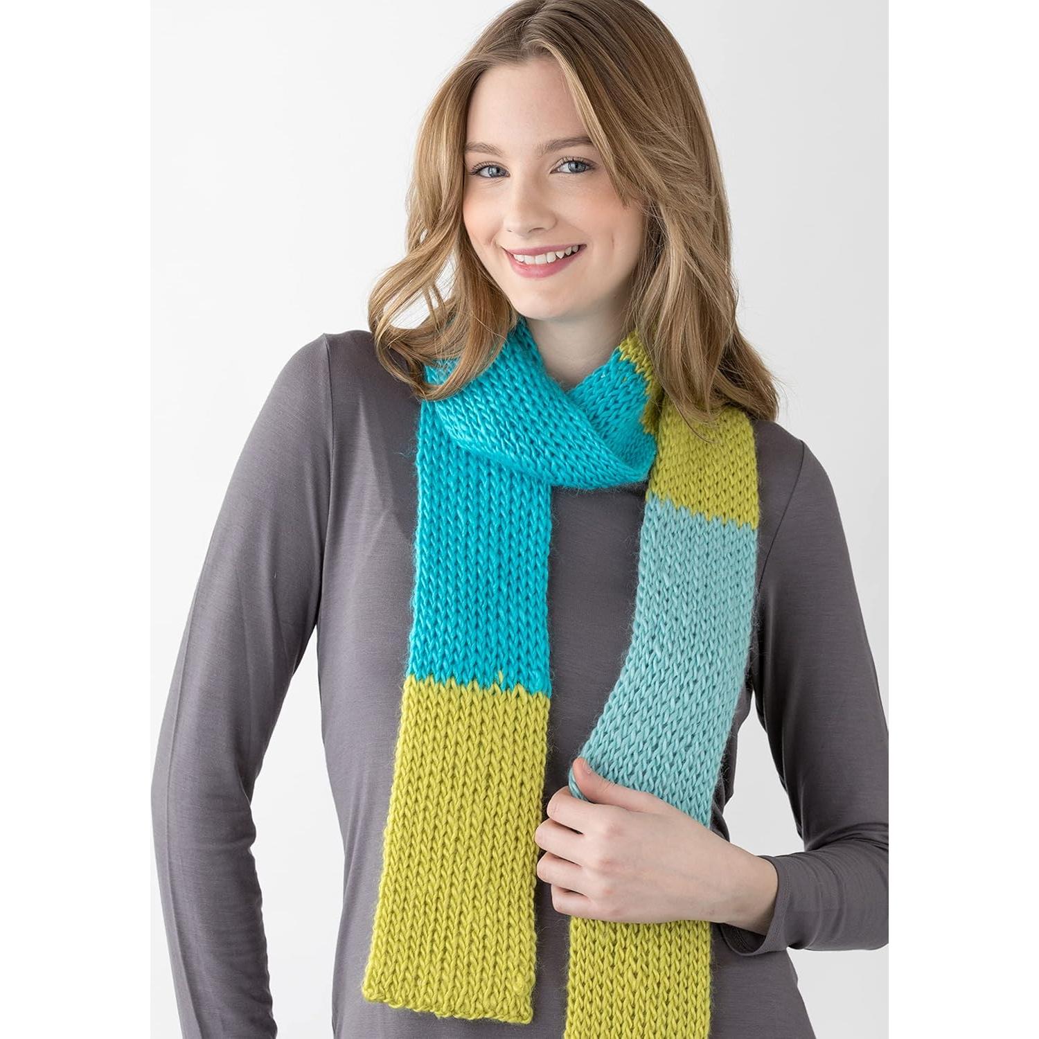 Telar de Madera 32 Clavos Authentic Knitting Board - Tejido Doble y Simple