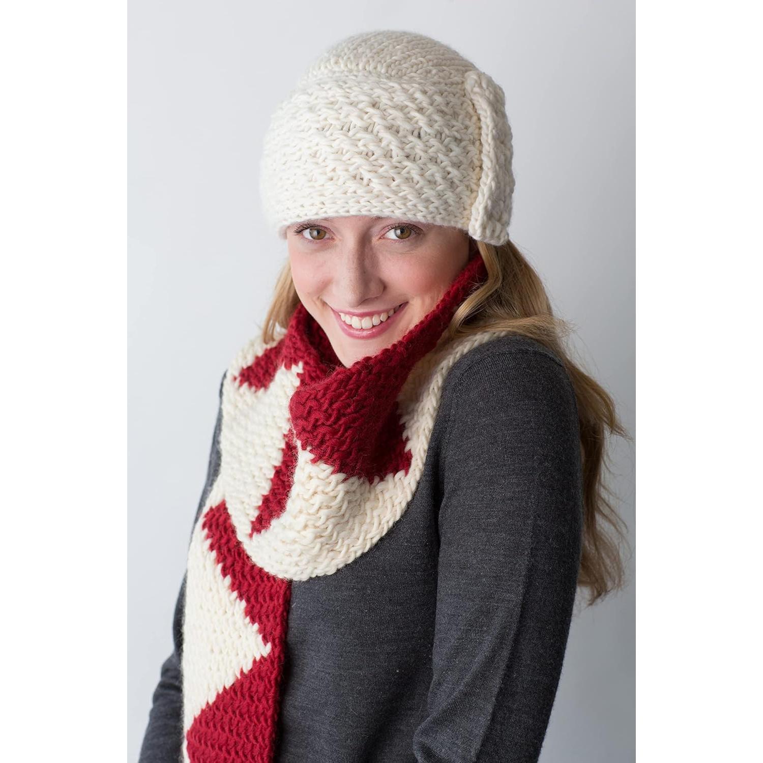 Telar de Madera 32 Clavos Authentic Knitting Board - Tejido Doble y Simple