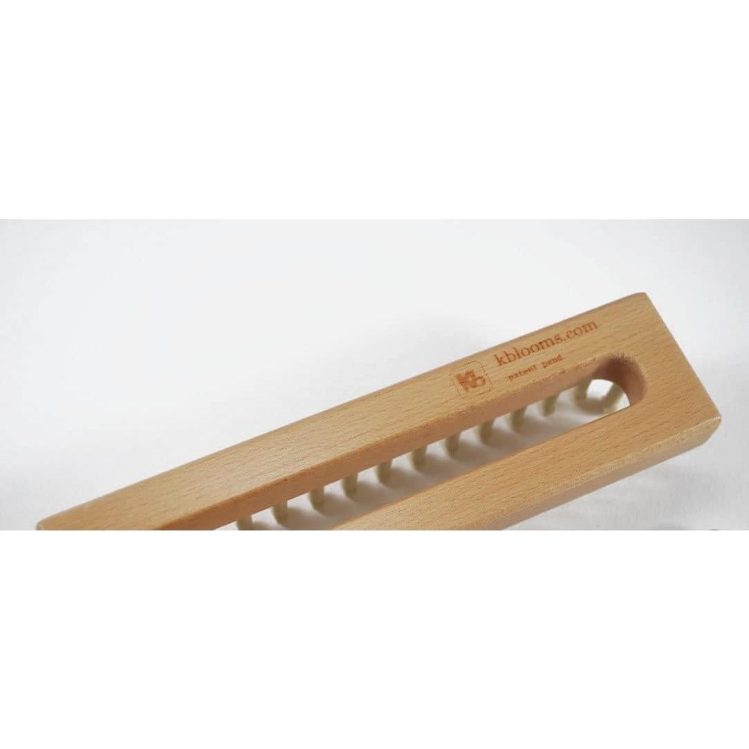 Telar de Madera 32 Clavos Authentic Knitting Board - Tejido Doble y Simple