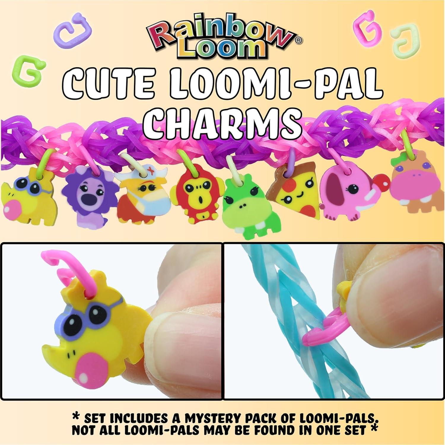 Conjunto Mega Combo Loomi-Pals Rainbow Loom Brillan en la Oscuridad