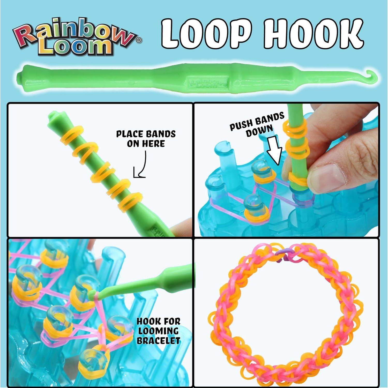 Conjunto Mega Combo Loomi-Pals Rainbow Loom Brillan en la Oscuridad
