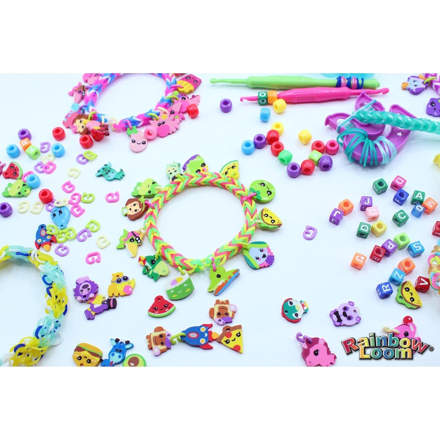 Conjunto Mega Combo Loomi-Pals Rainbow Loom Brillan en la Oscuridad