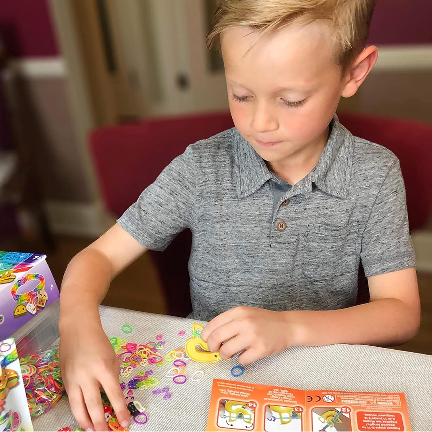 Conjunto Mega Combo Loomi-Pals Rainbow Loom Brillan en la Oscuridad