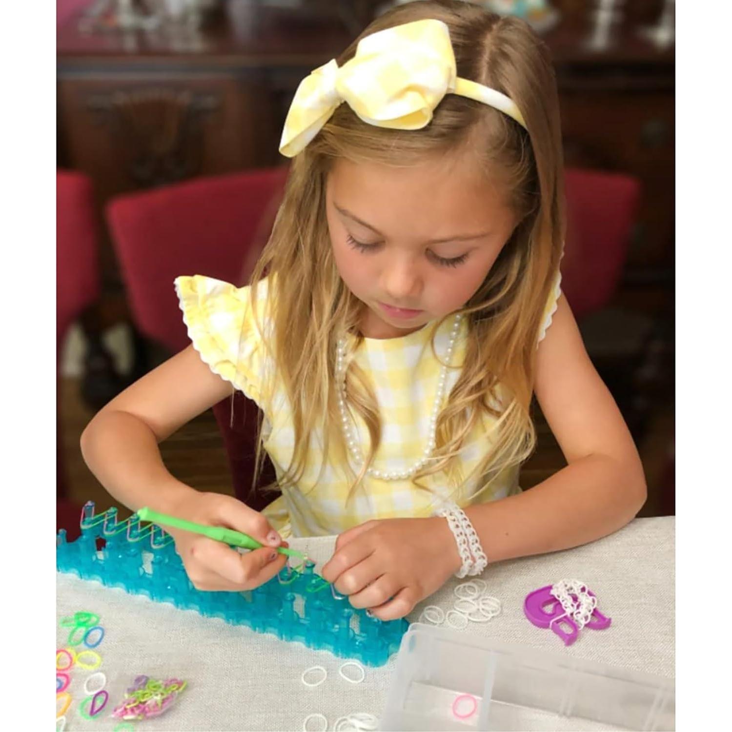 Conjunto Mega Combo Loomi-Pals Rainbow Loom Brillan en la Oscuridad