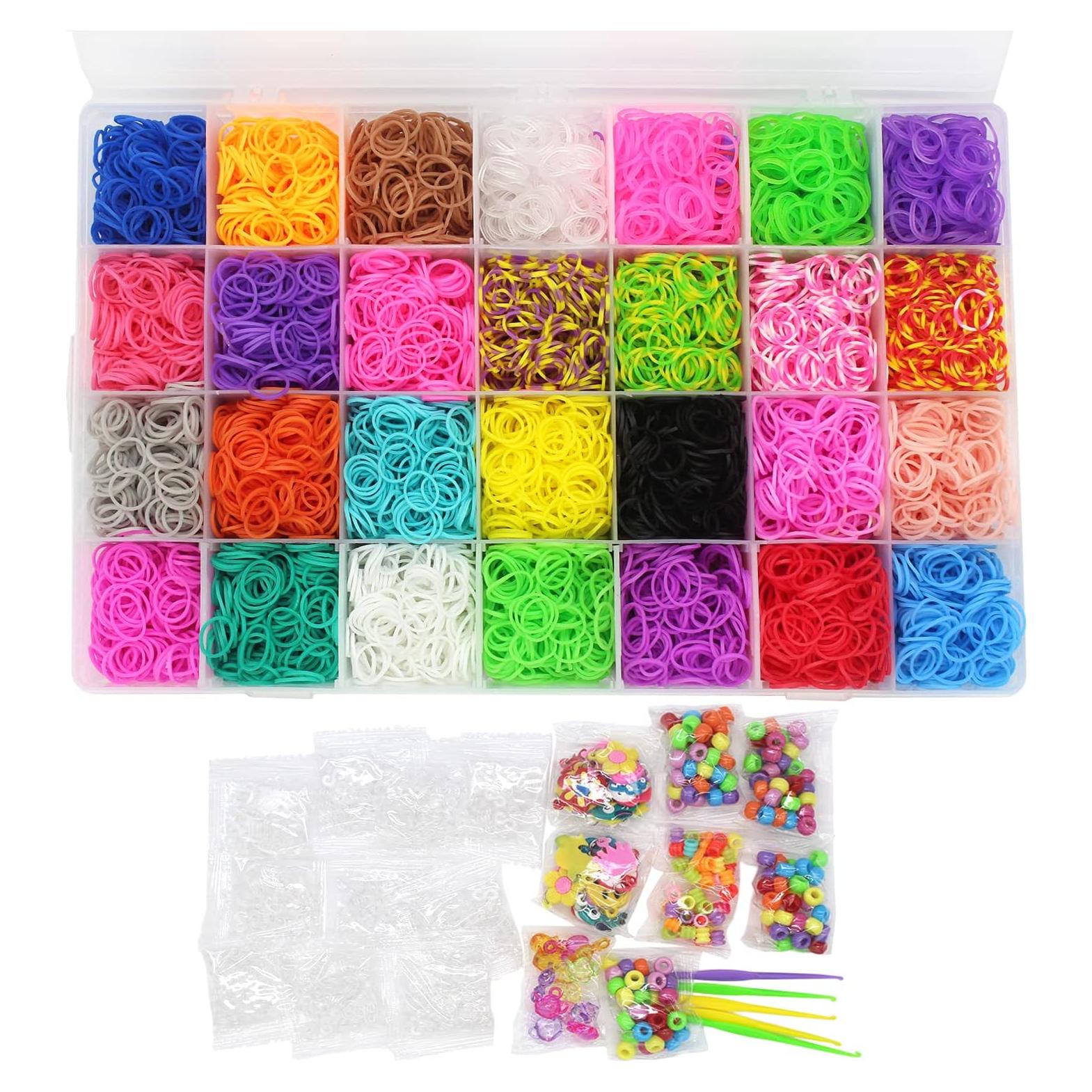 Kit de Pulseras de Goma Salome Idea - 10,000 Piezas DIY
