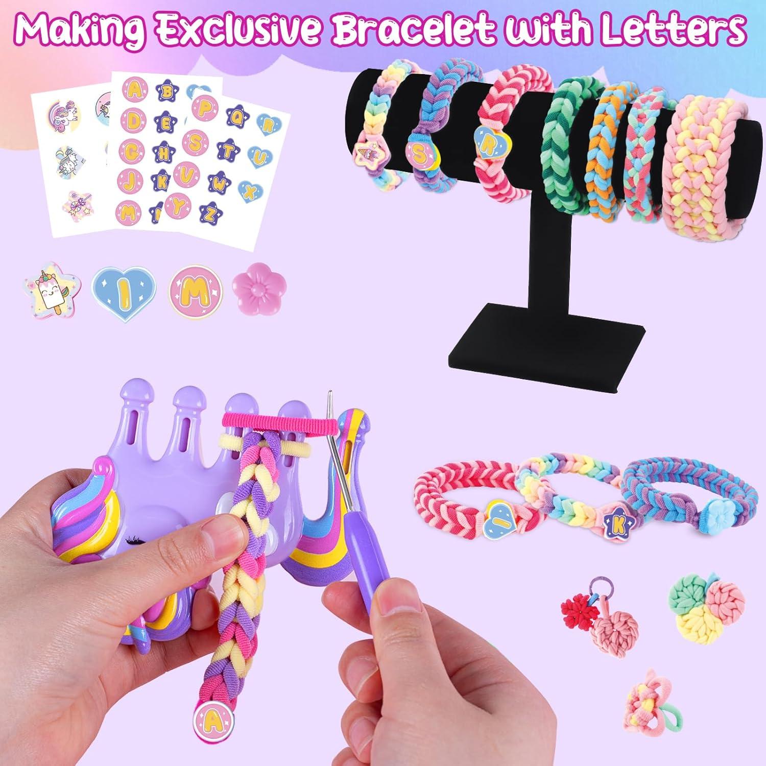 Kit de Fabricación de Pulseras Kikikid Unicornio 1000 Bandas