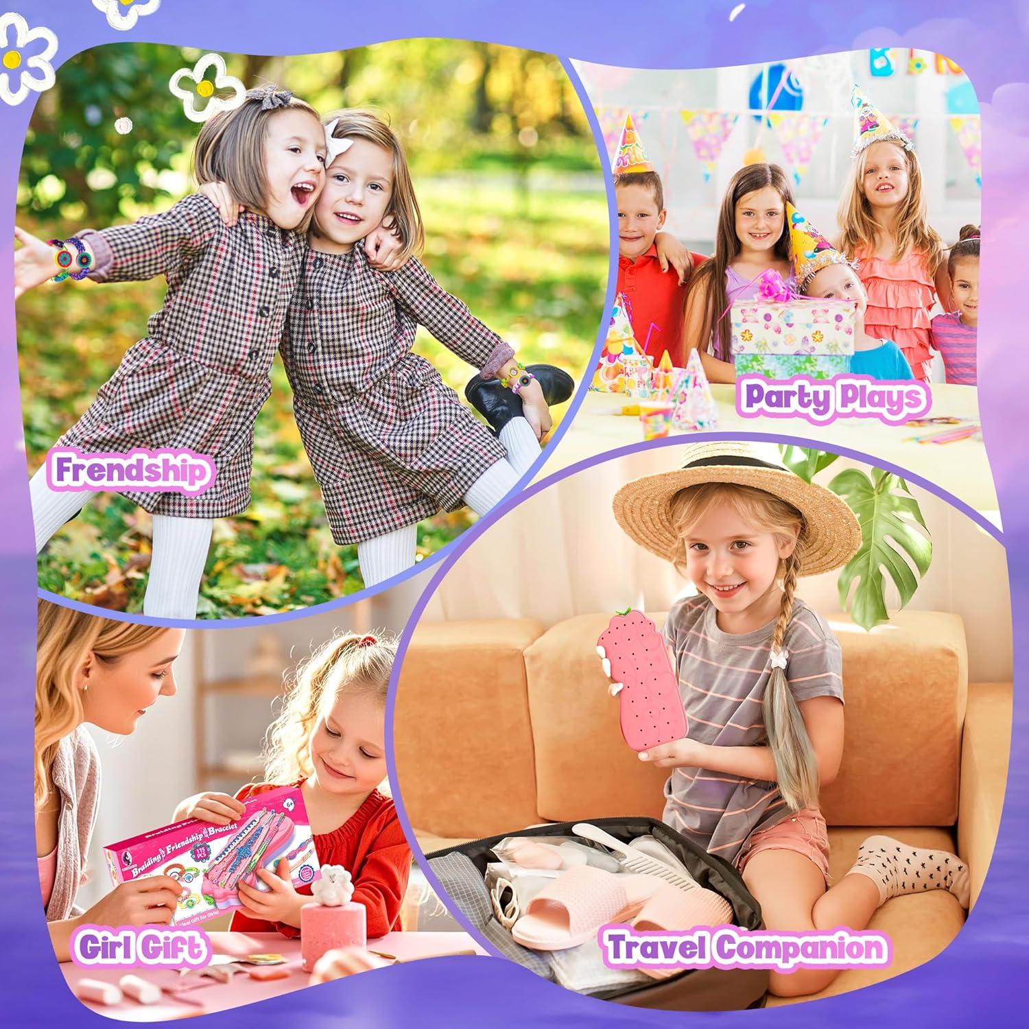 Kit de Fabricación de Pulseras de Amistad Yiwaga - 115 Piezas