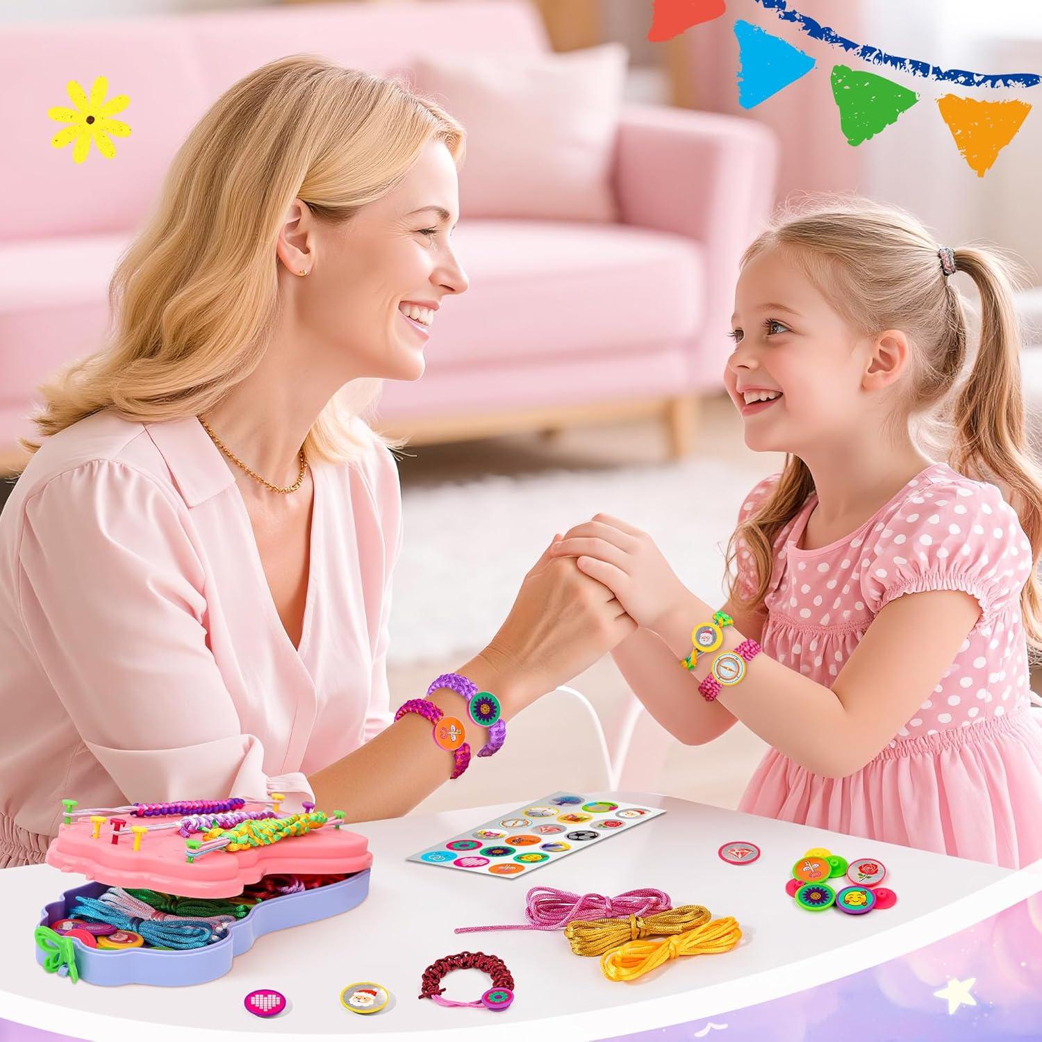 Kit de Fabricación de Pulseras de Amistad Yiwaga - 115 Piezas