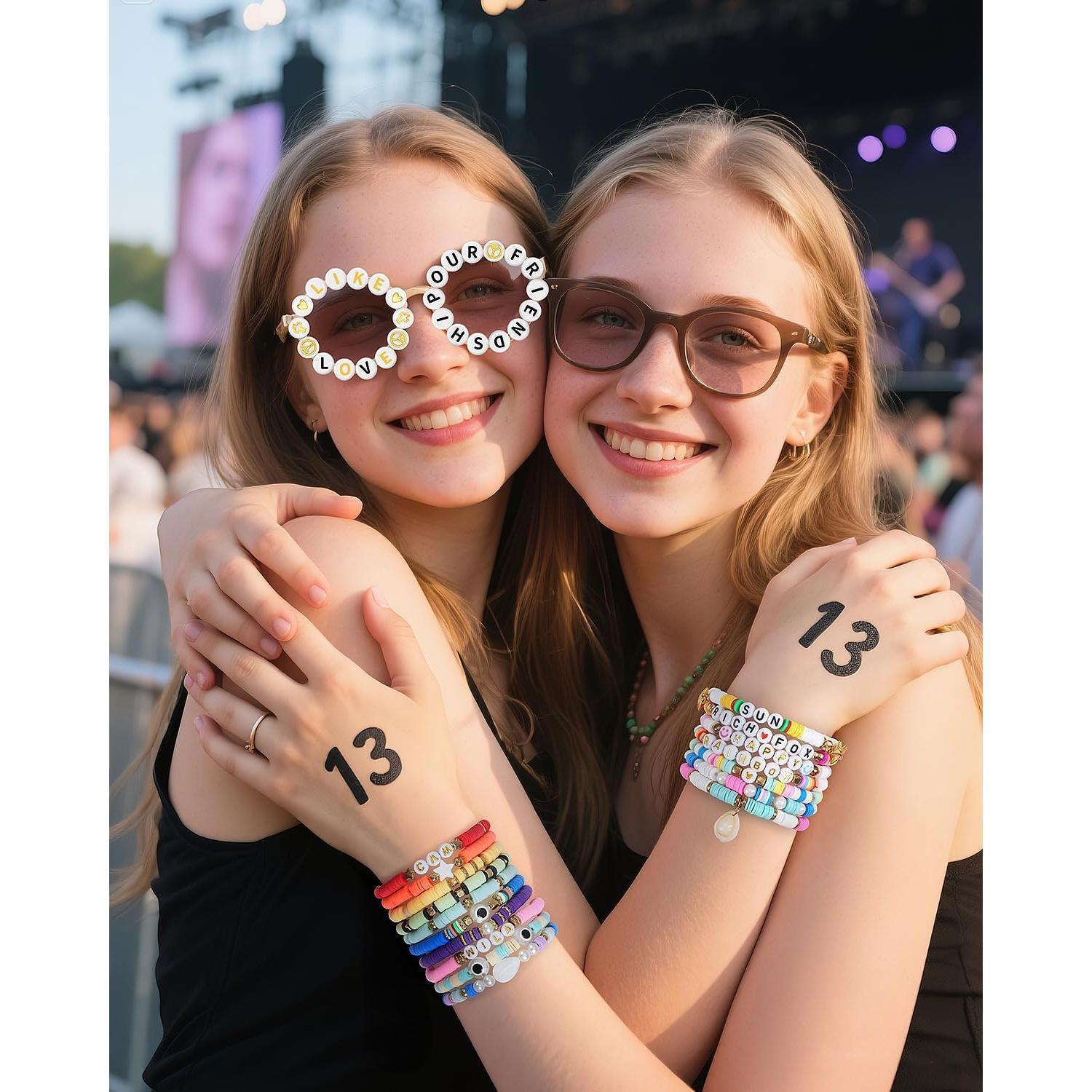 Kit de Fabricación de Pulseras Mio Angle 7500 Pcs Perlas de Arcilla