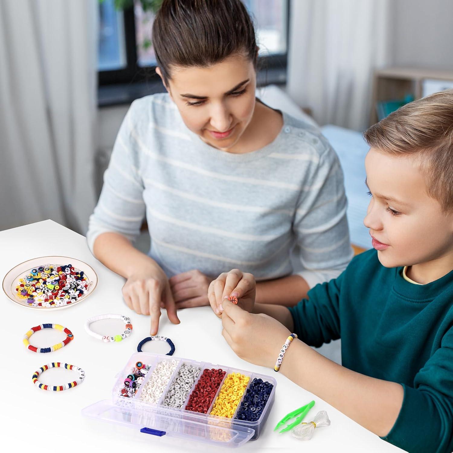 Kit de Cuentas de Arcilla Funtopia 5000 Pcs para Pulseras