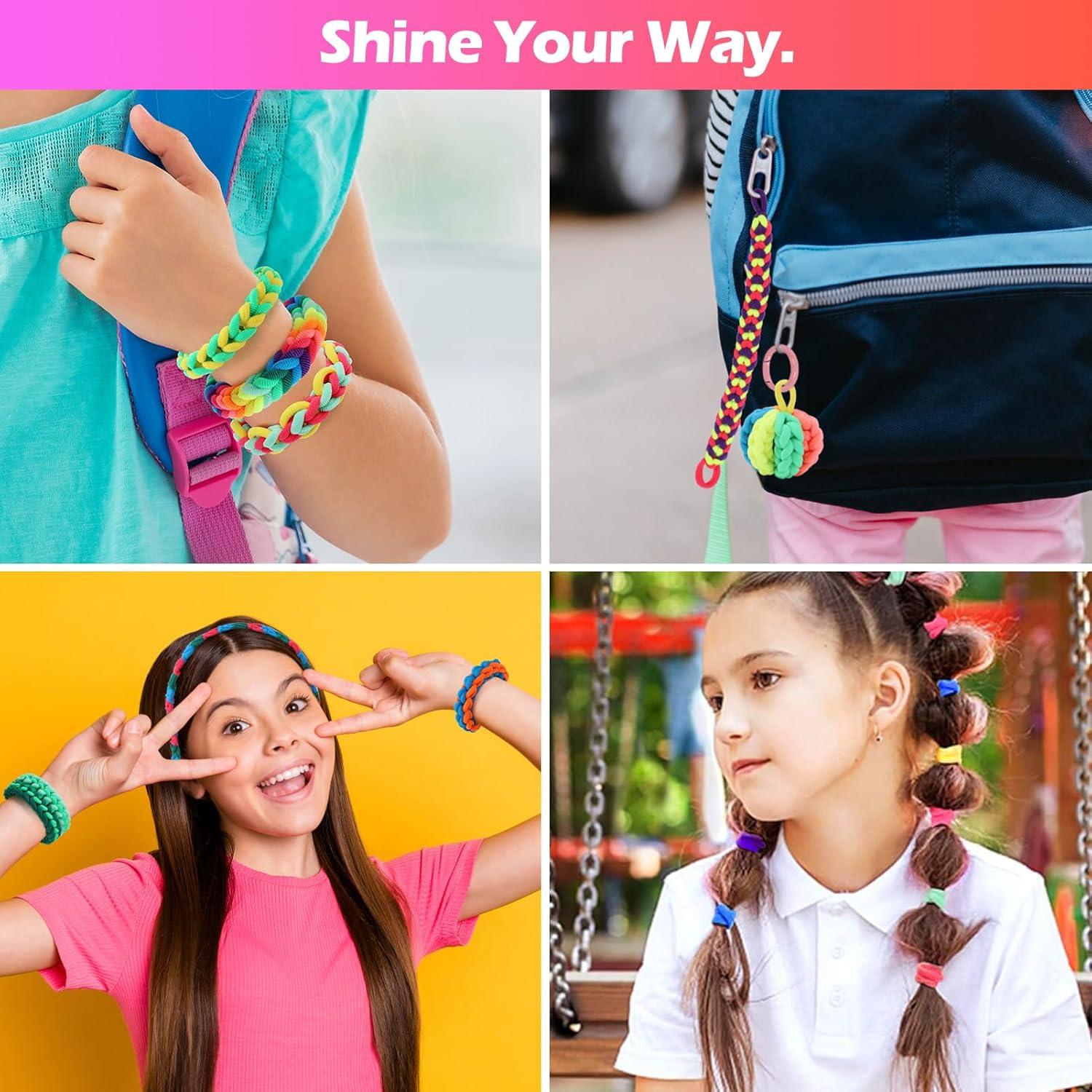 Kit de Fabricación de Pulseras IQBOX para Niñas 8-12 Años