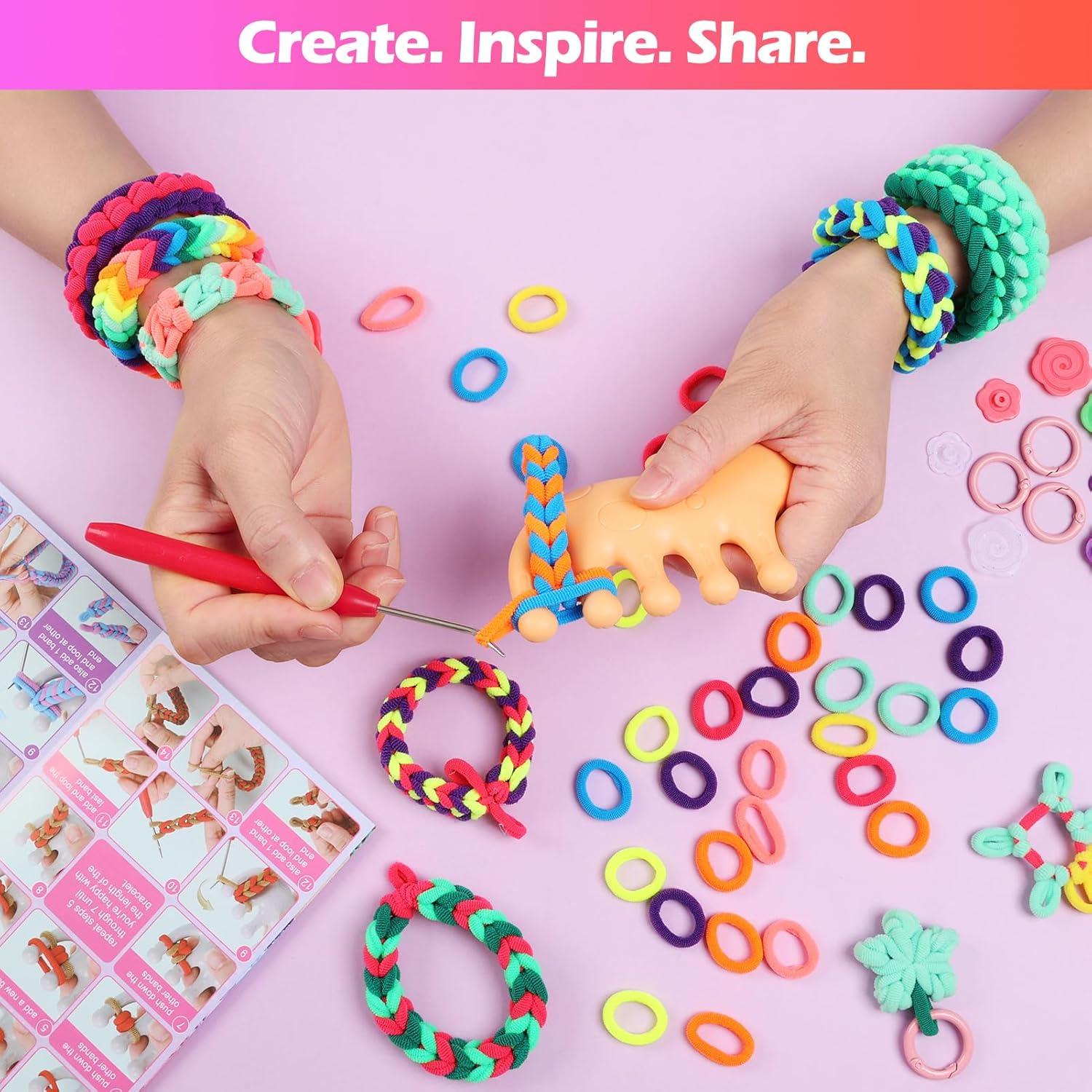 Kit de Fabricación de Pulseras IQBOX para Niñas 8-12 Años