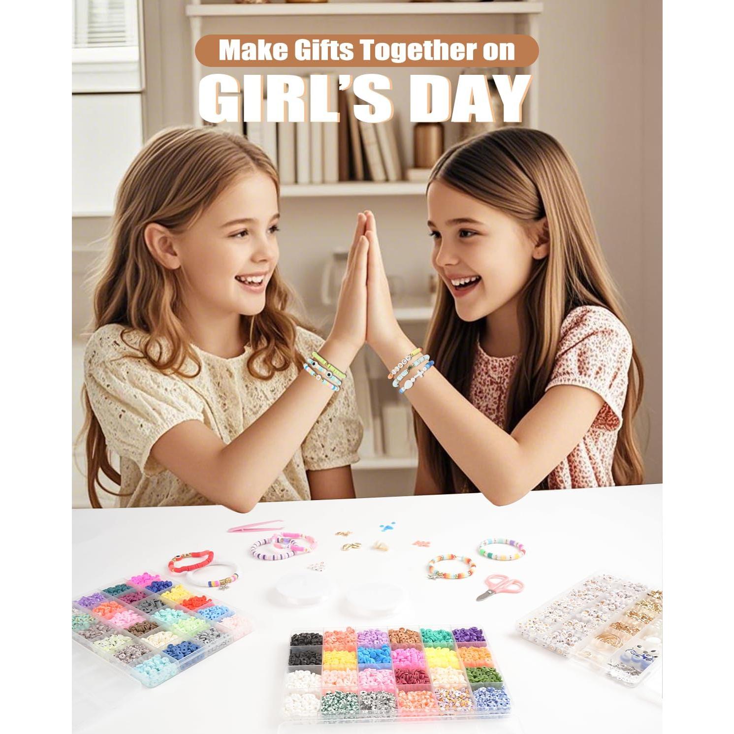 Kit de Fabricación de Pulseras BestNow con Cuentas de Arcilla