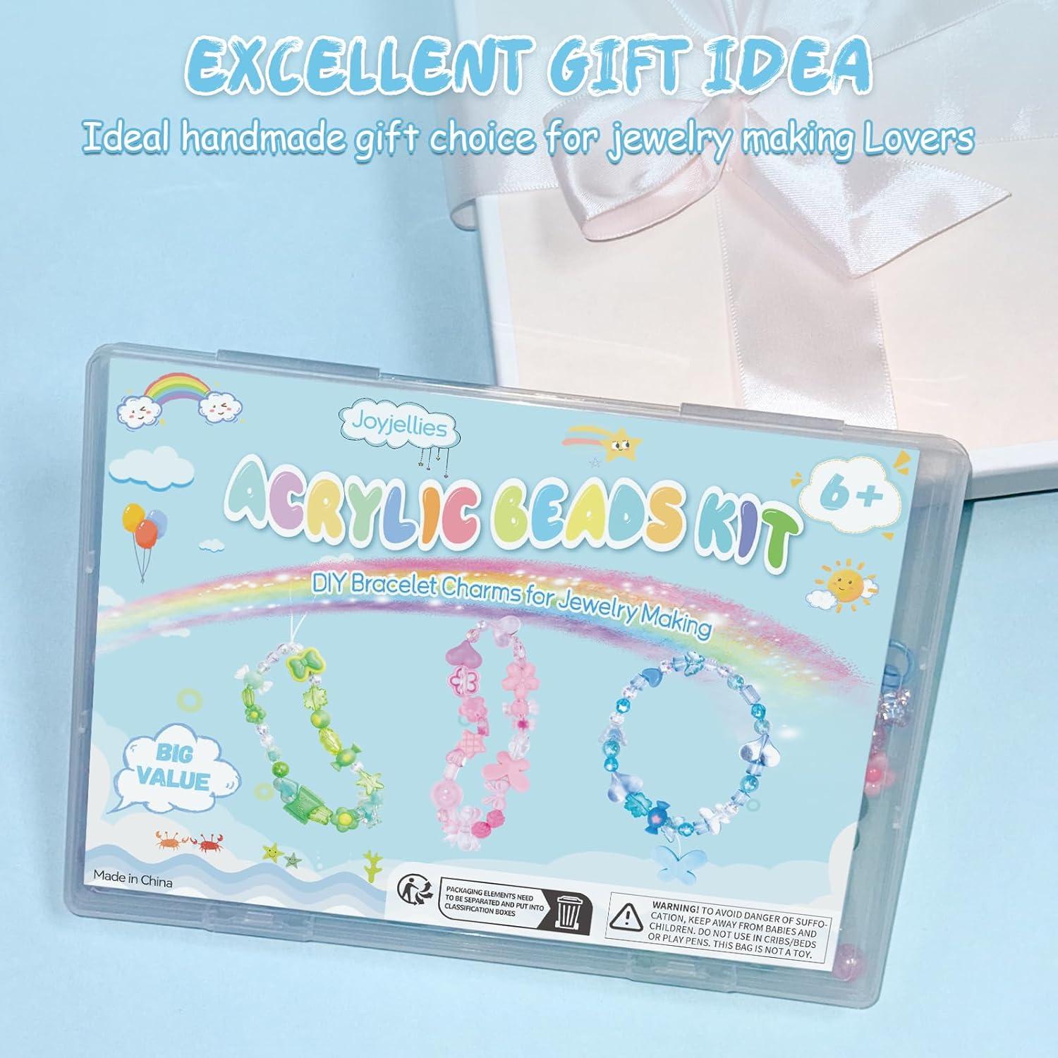 Kit de Fabricación de Pulseras JoyJellies 240 Piezas 4 Colores