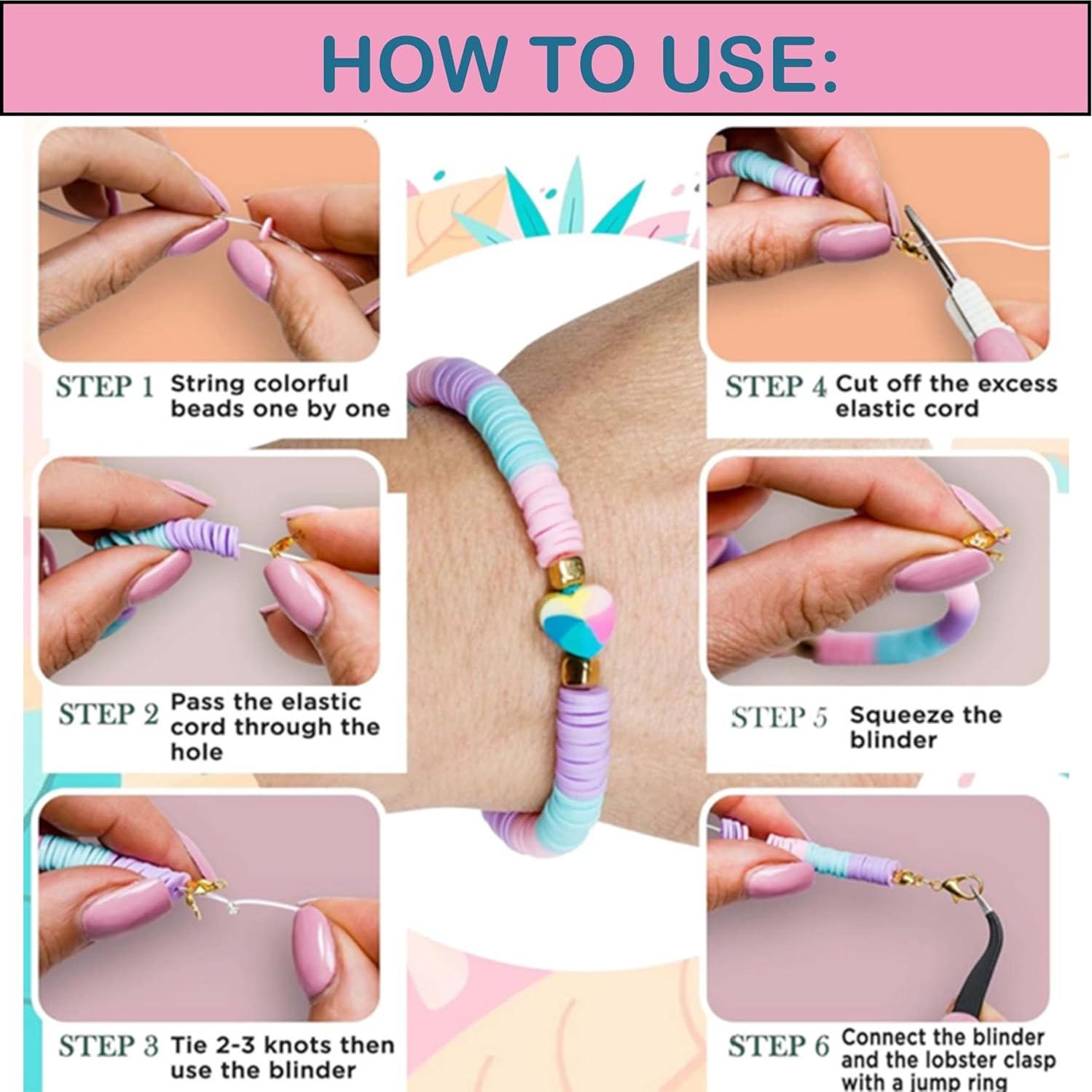 Kit de Fabricación de Pulseras de Perlas XMZCOLA, 18800 Piezas