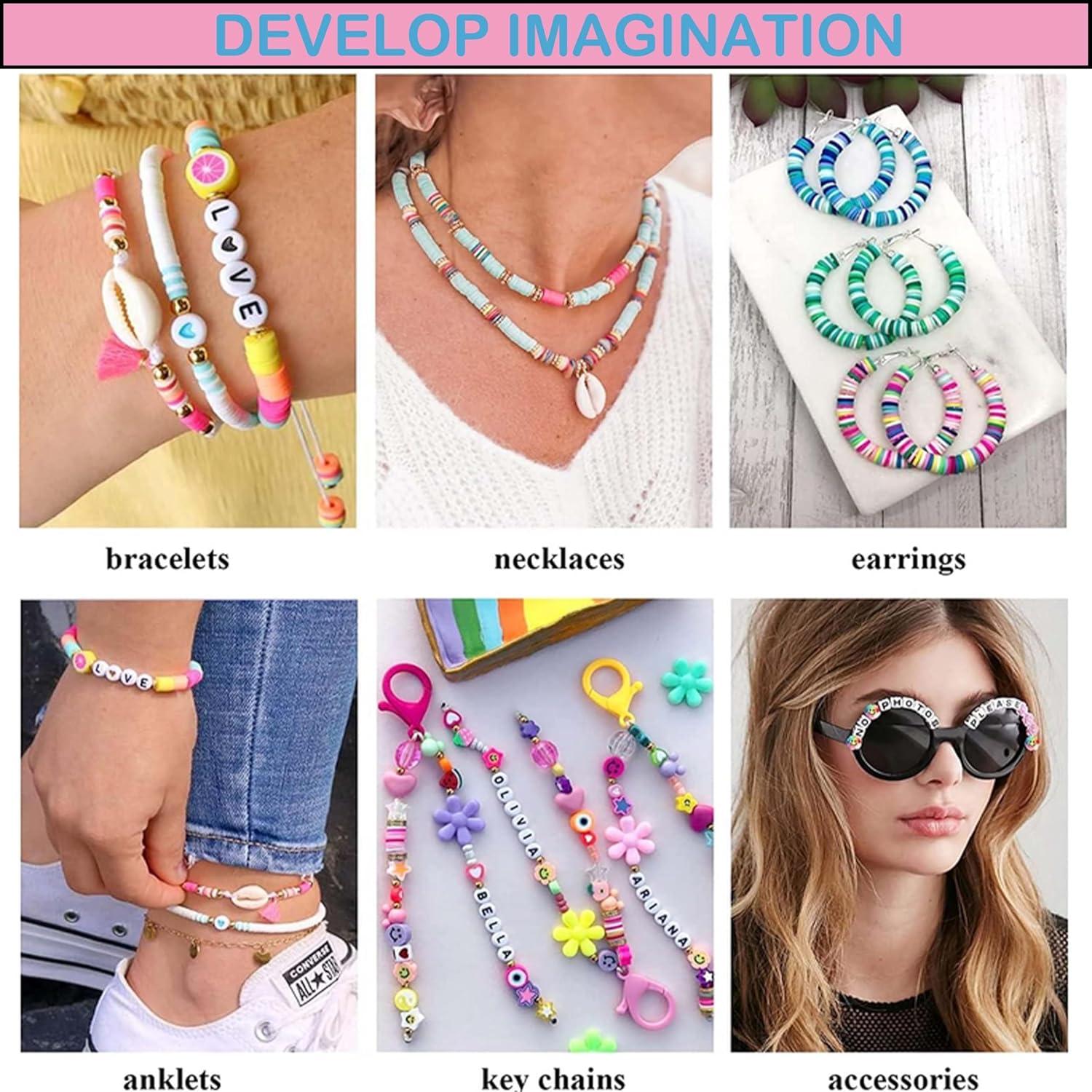 Kit de Fabricación de Pulseras de Perlas XMZCOLA, 18800 Piezas