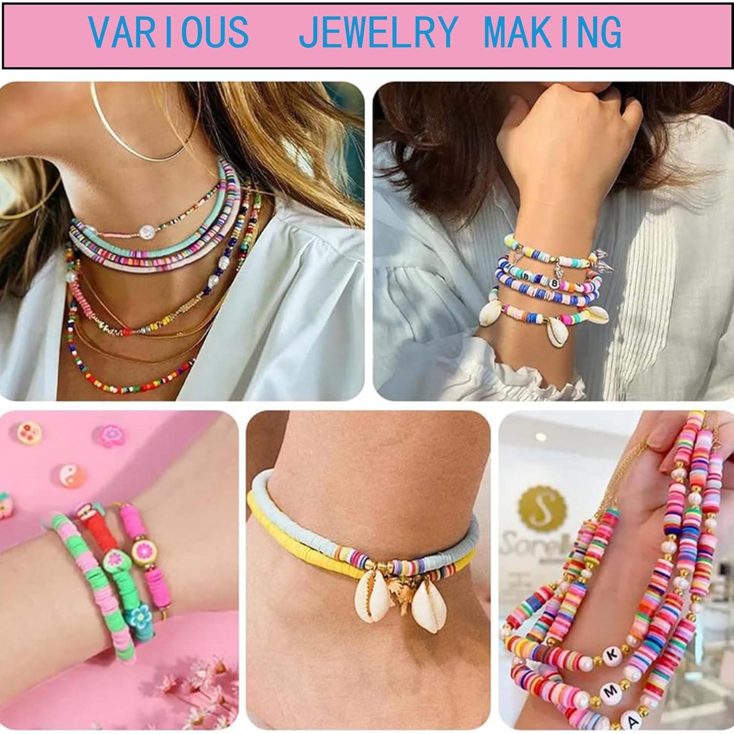 Kit de Fabricación de Pulseras de Perlas XMZCOLA, 18800 Piezas