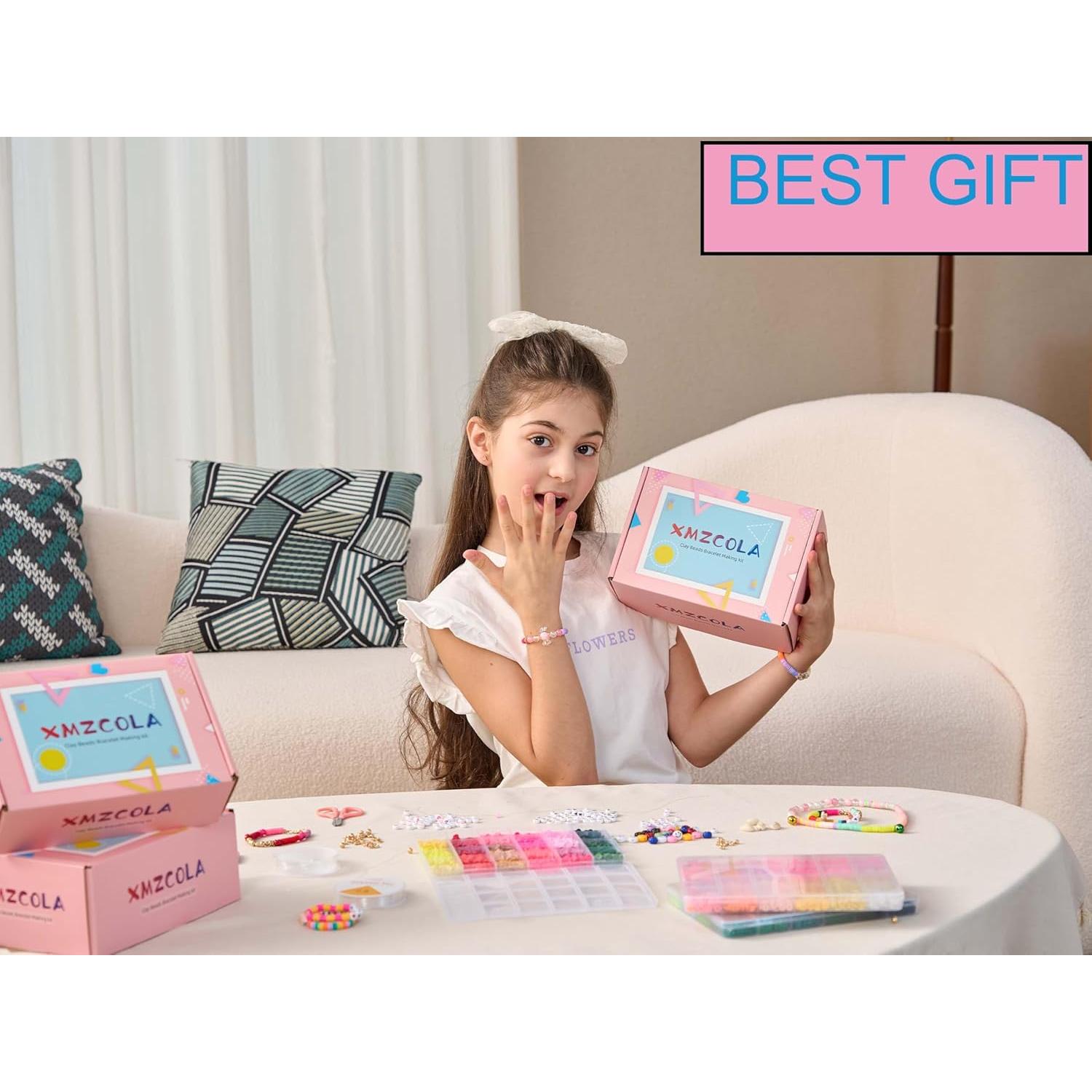 Kit de Fabricación de Pulseras de Perlas XMZCOLA, 18800 Piezas